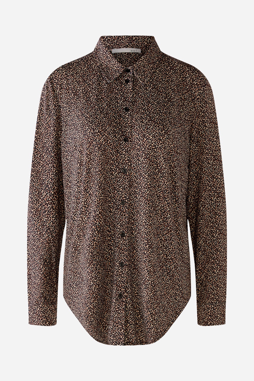 Bild 6 von Shirt blouse - dark camel grey in dark camel grey | Oui