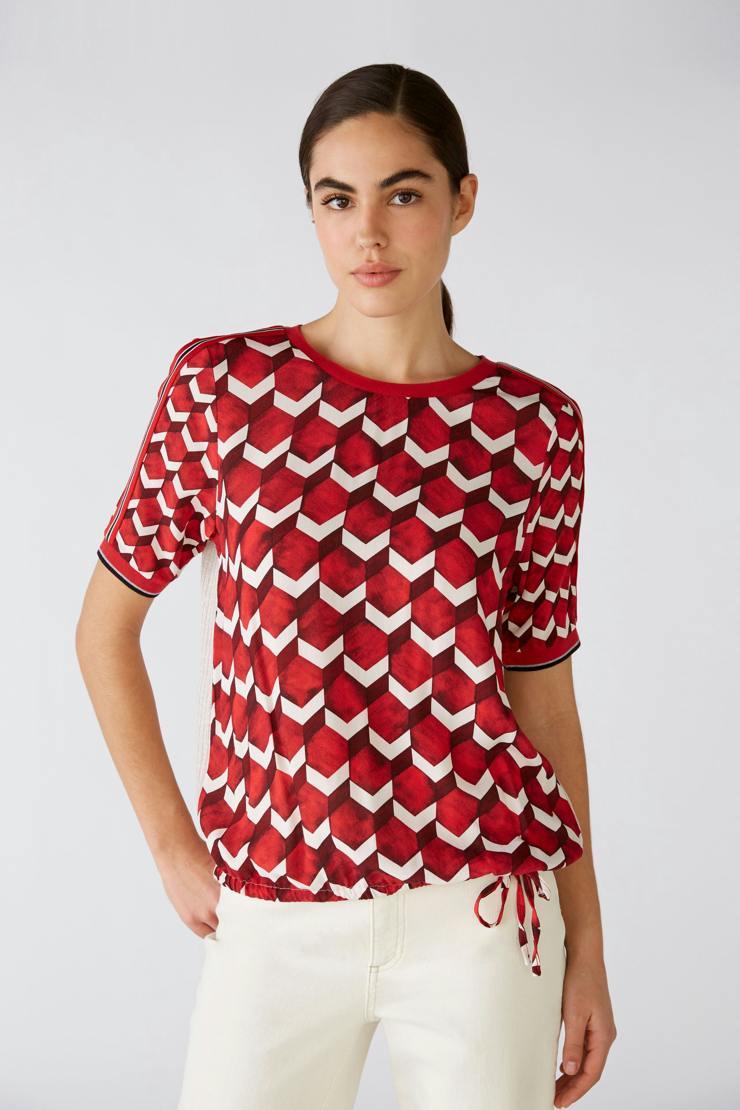 Bild 3 von T-shirt - red white in red white | Oui