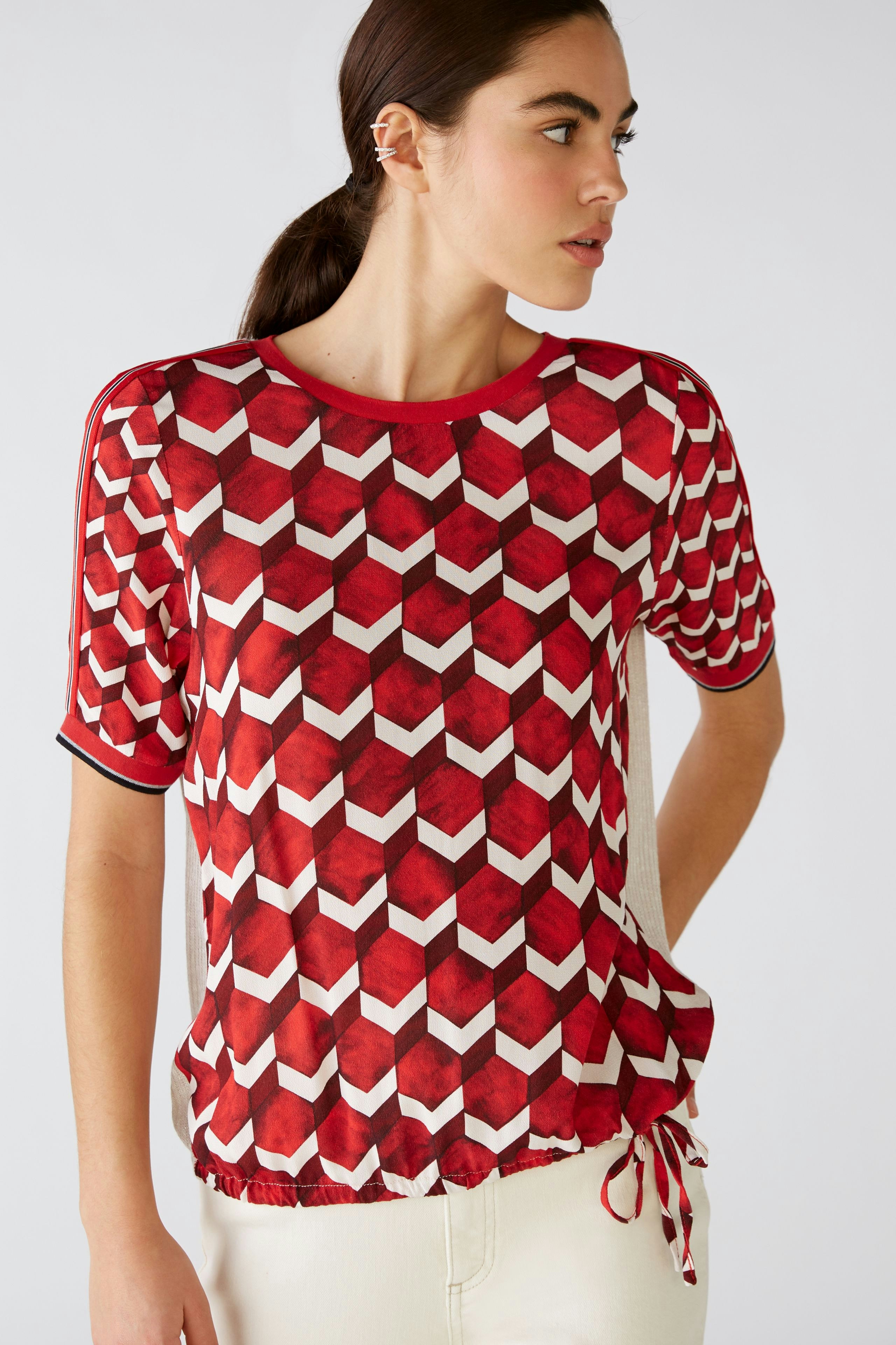 Bild 5 von T-shirt - red white in red white | Oui