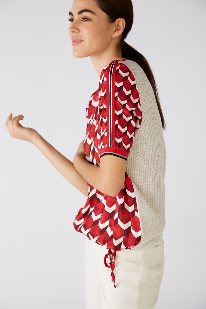 Bild 1 von T-shirt - red white in red white | Oui