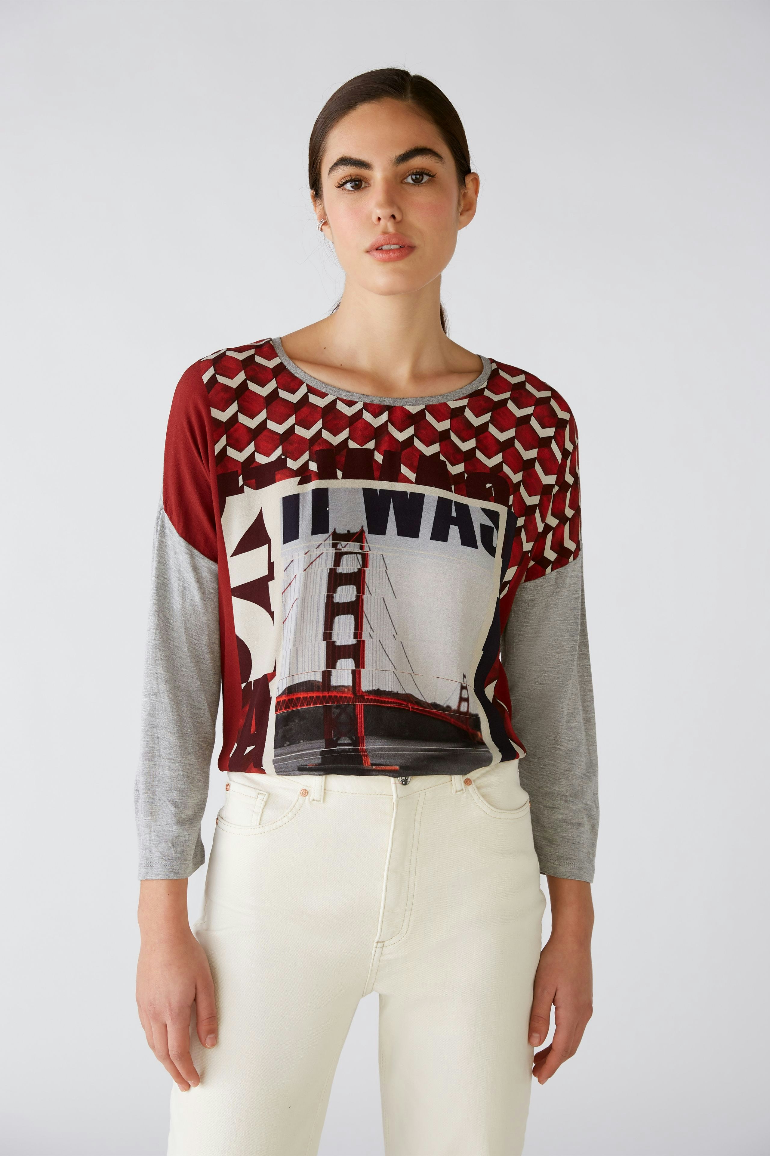 Bild 3 von T-Shirt - red white in red white | Oui