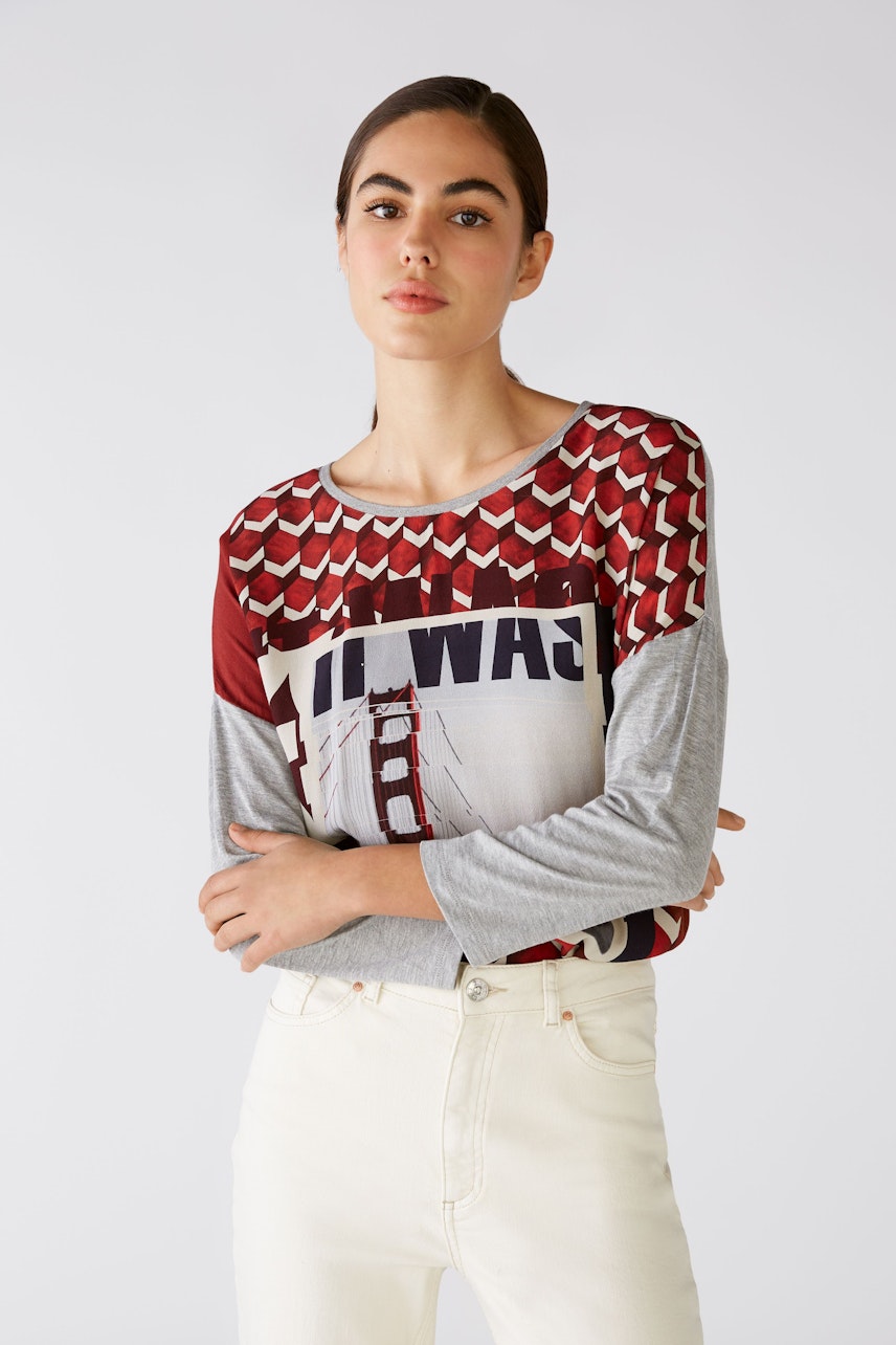 Bild 7 von T-shirt - red white in red white | Oui