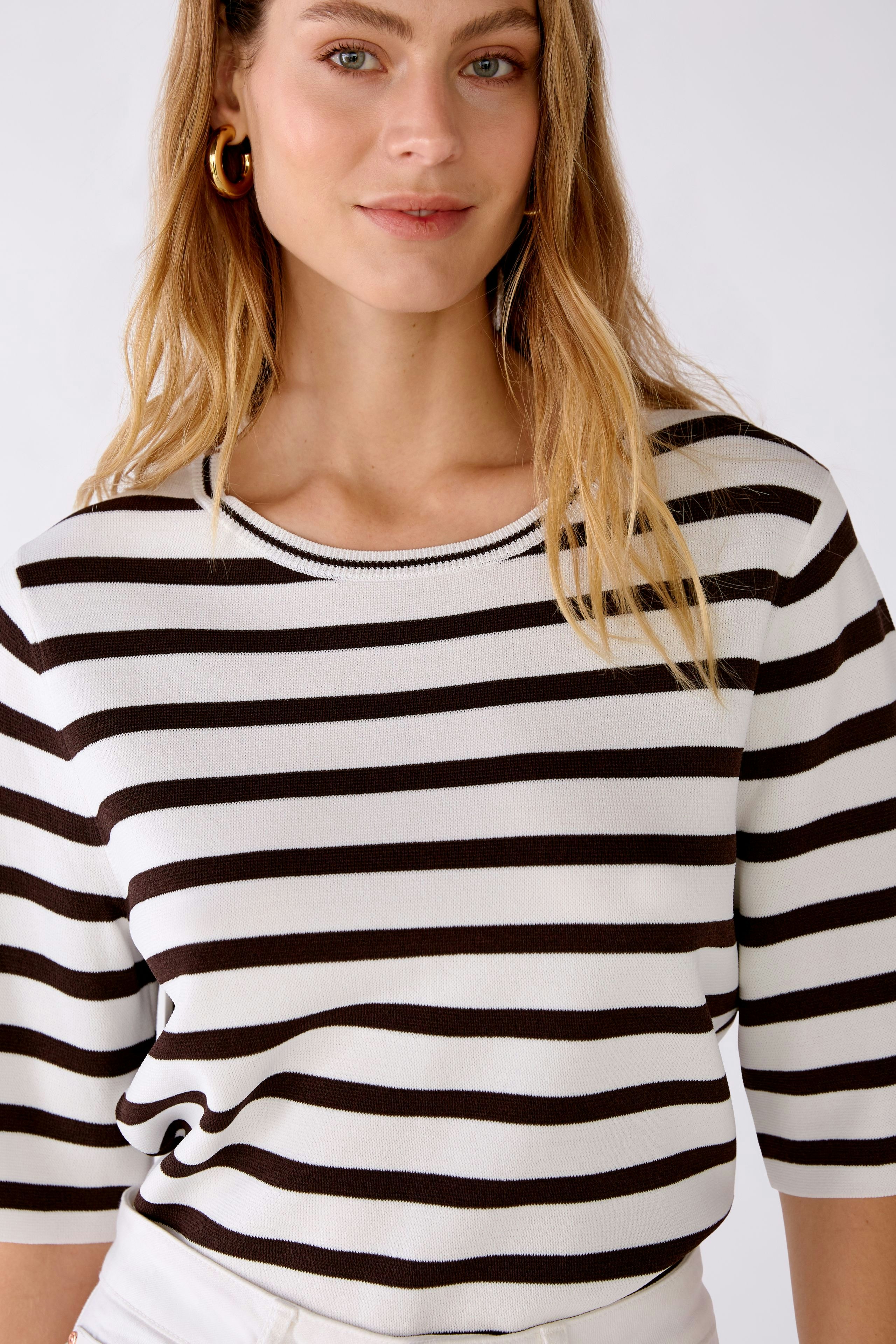 Bild 4 von Pullover - offwhite brown in offwhite brown | Oui