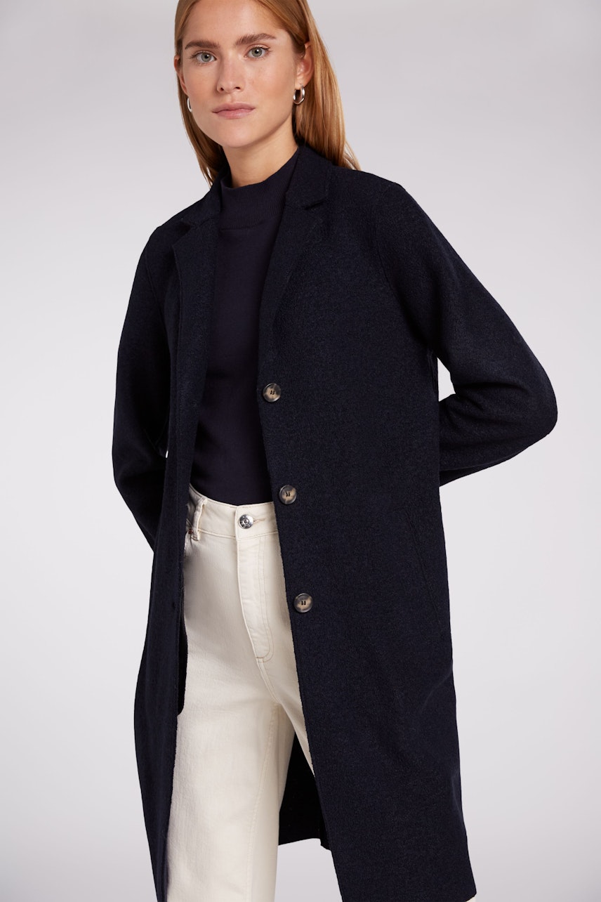 Bild 7 von MAYSON Coat - darkblue in darkblue | Oui