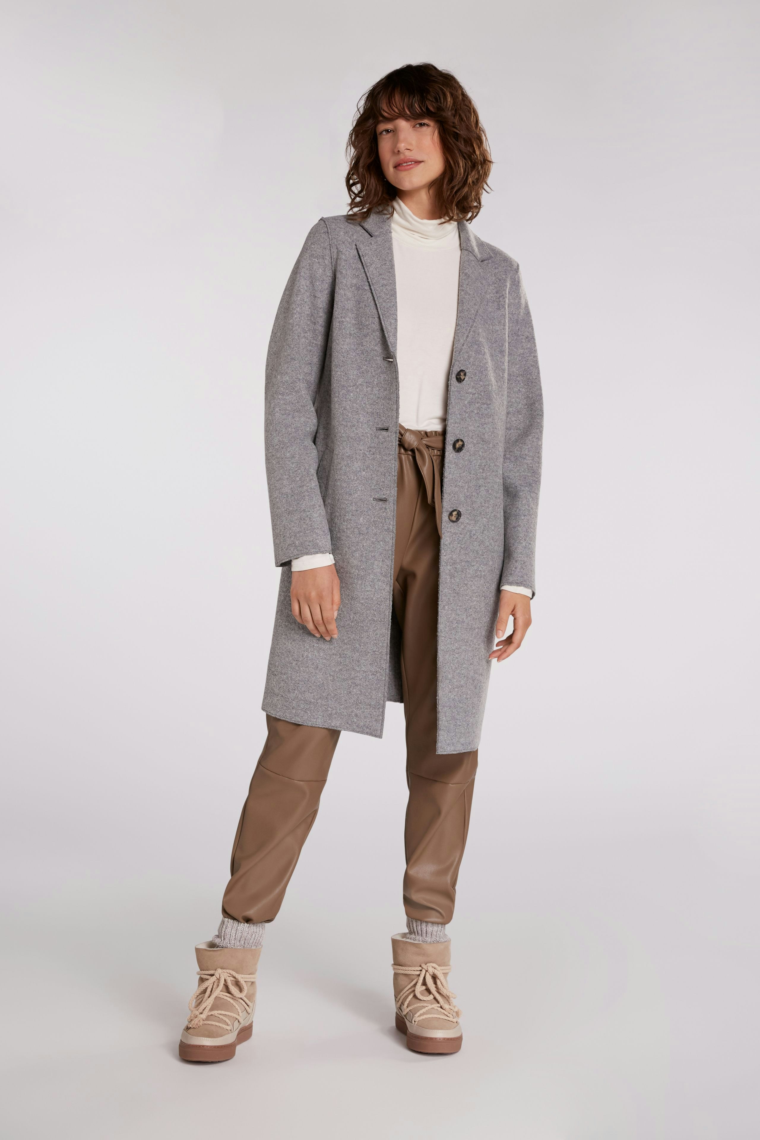 Bild 2 von MAYSON Coat - grey in grey | Oui