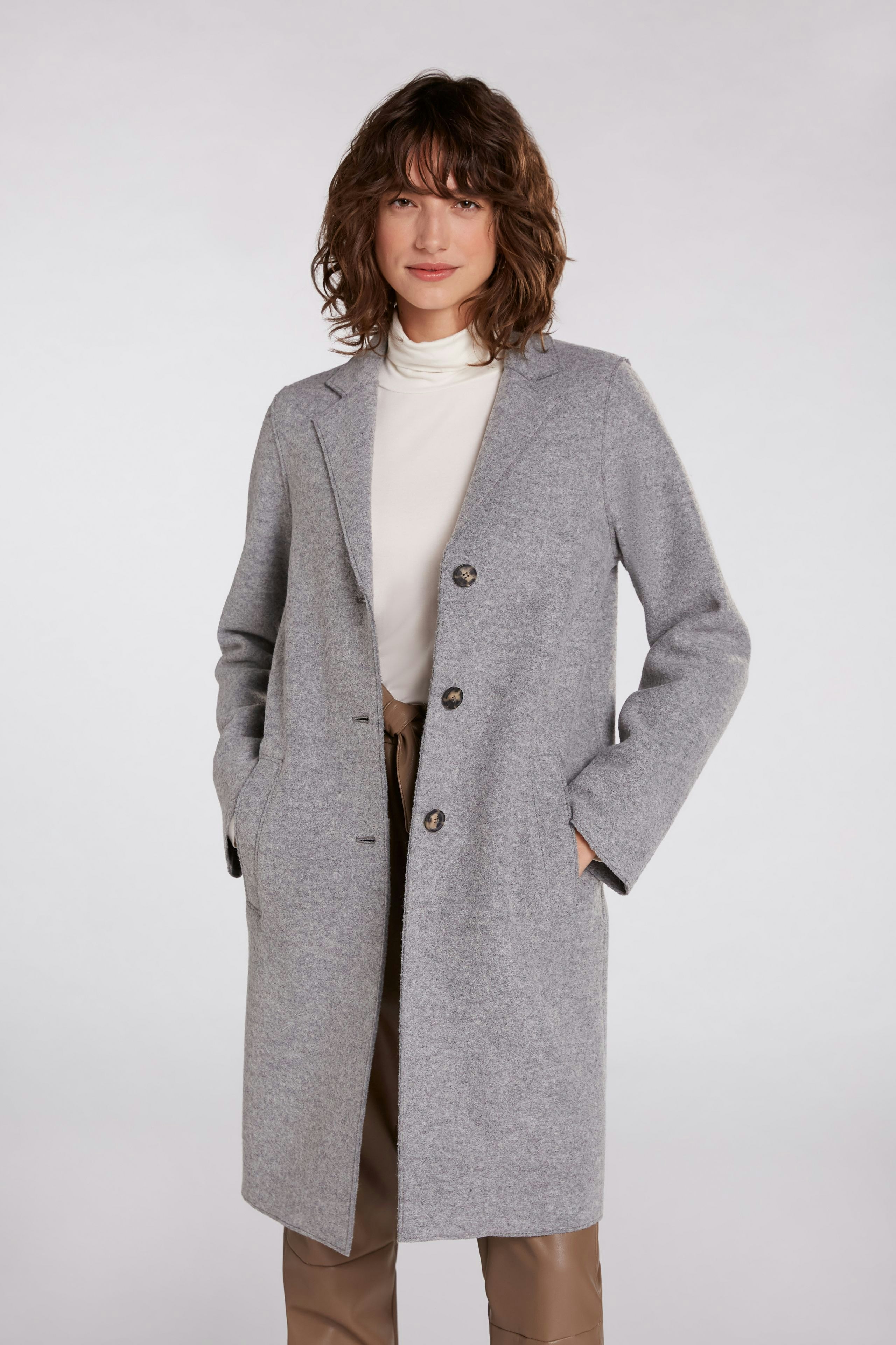 Bild 3 von MAYSON Coat - grey in grey | Oui