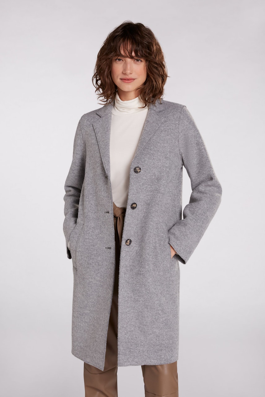 Bild 3 von MAYSON Coat - grey in grey | Oui