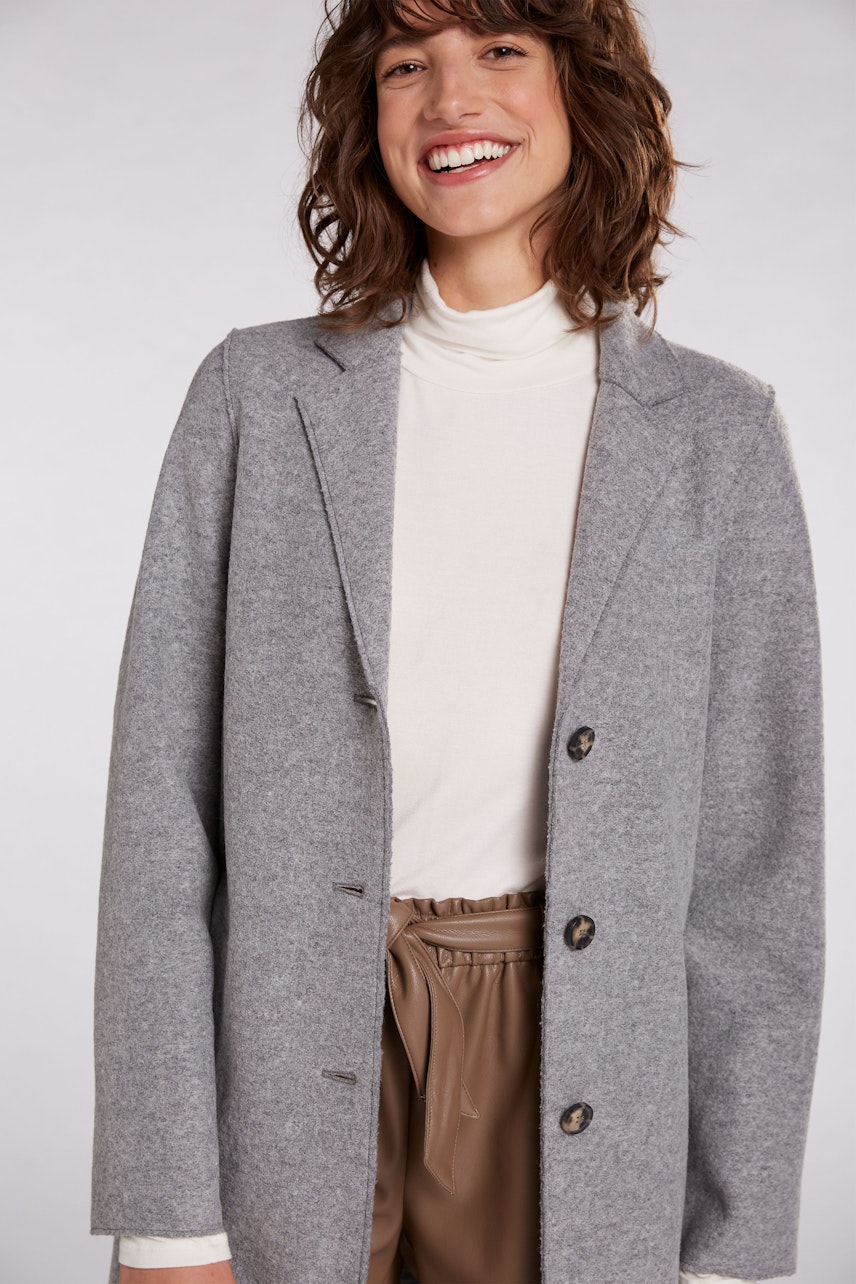 Bild 1 von MAYSON Coat - grey in grey | Oui