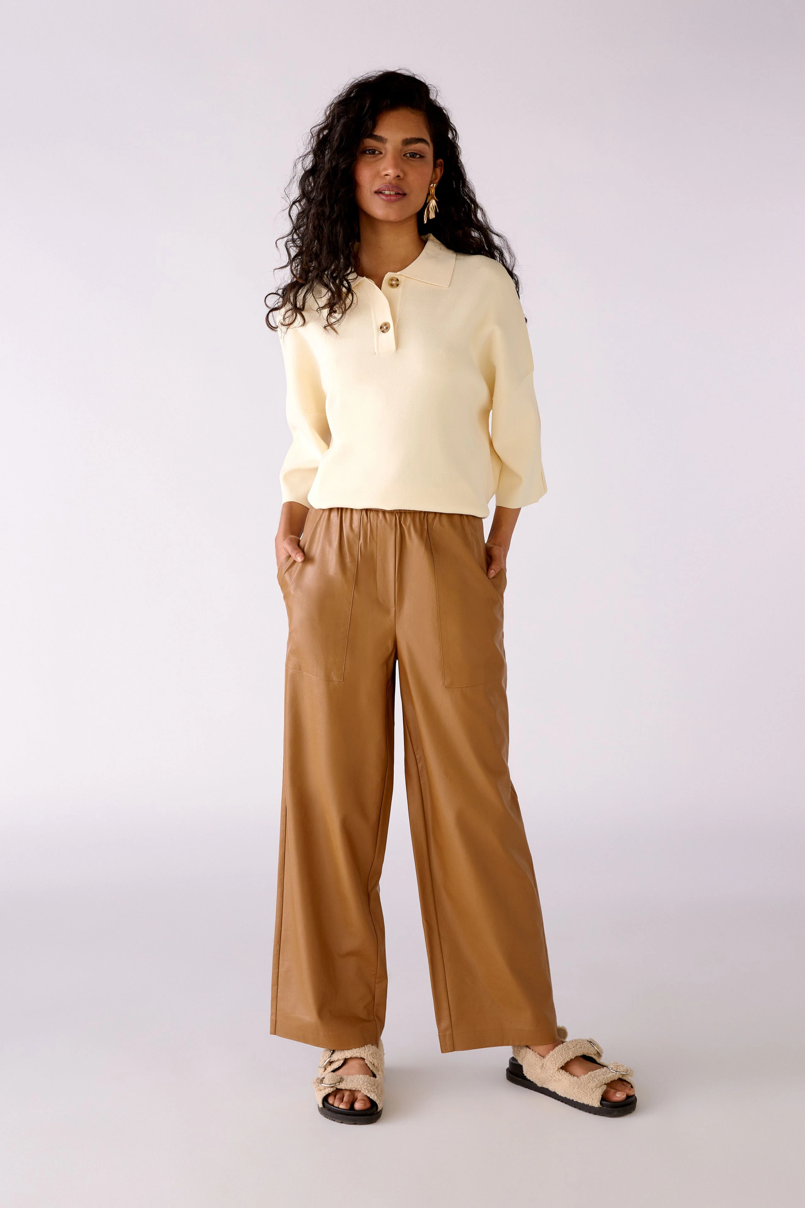 Image 2 of Polo shirt - butter in butter | Oui
