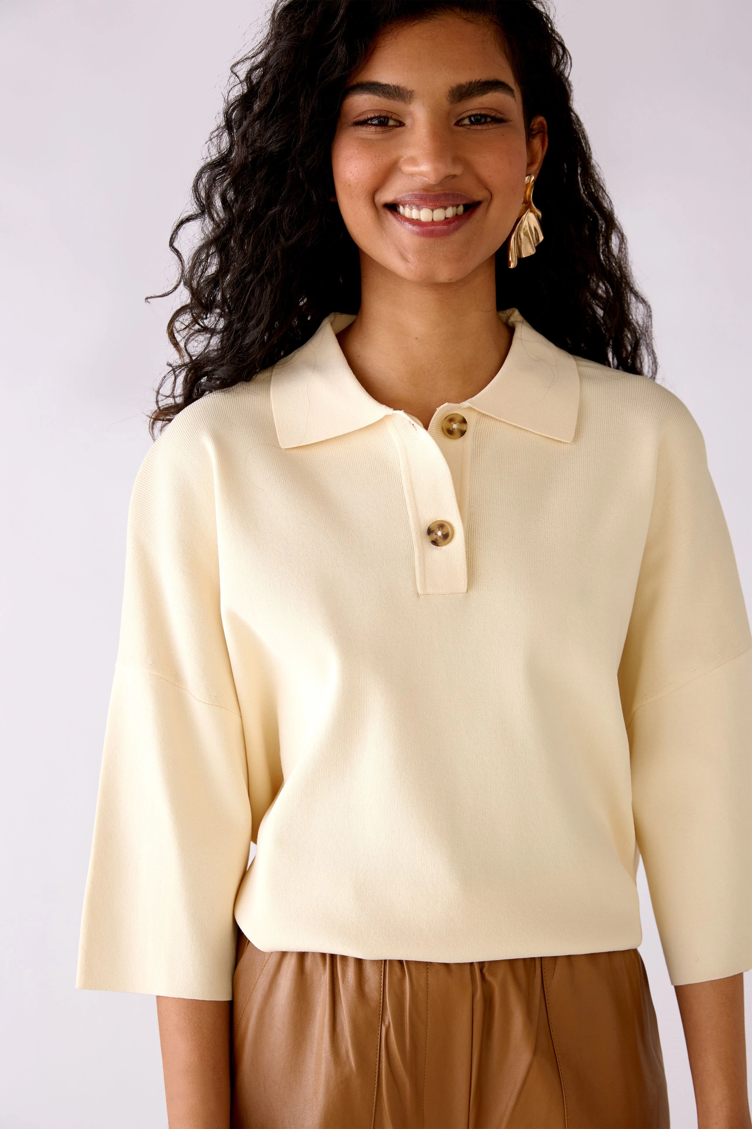 Image 5 of Polo shirt - butter in butter | Oui