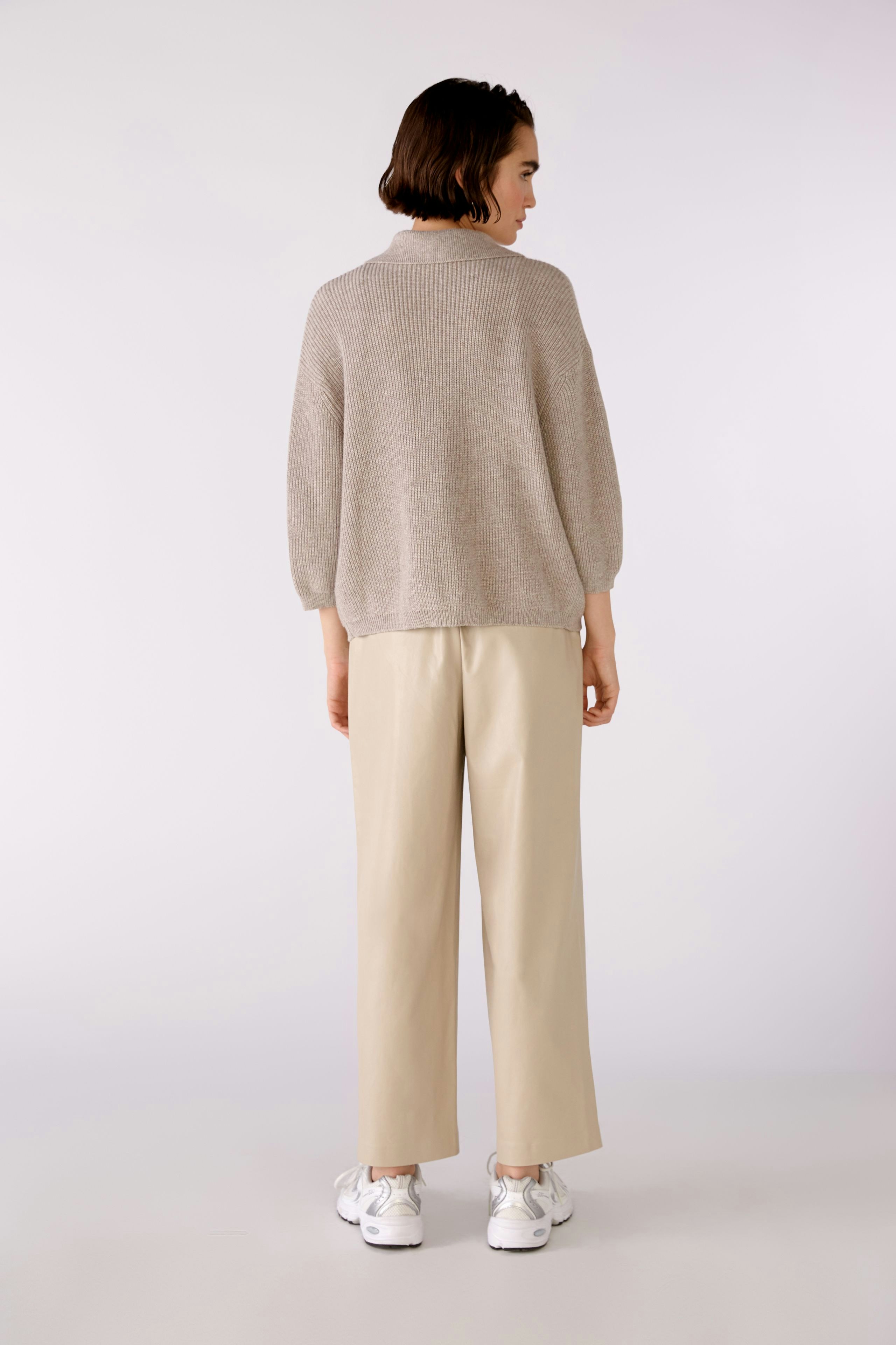 Bild 4 von Cardigan - Taupe Melange in Taupe Melange | Oui