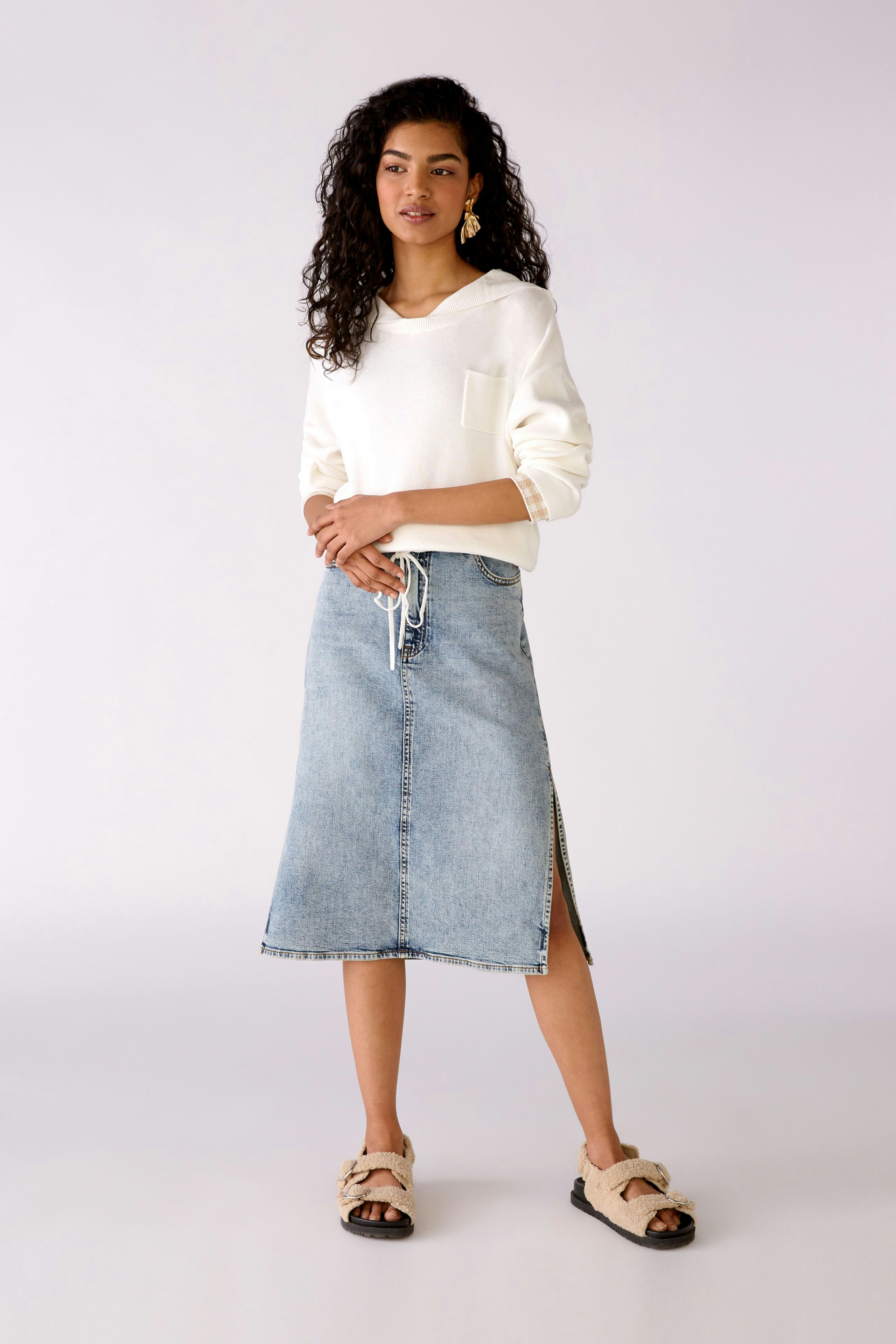 Bild 2 von Hoodie - gardenia in gardenia | Oui