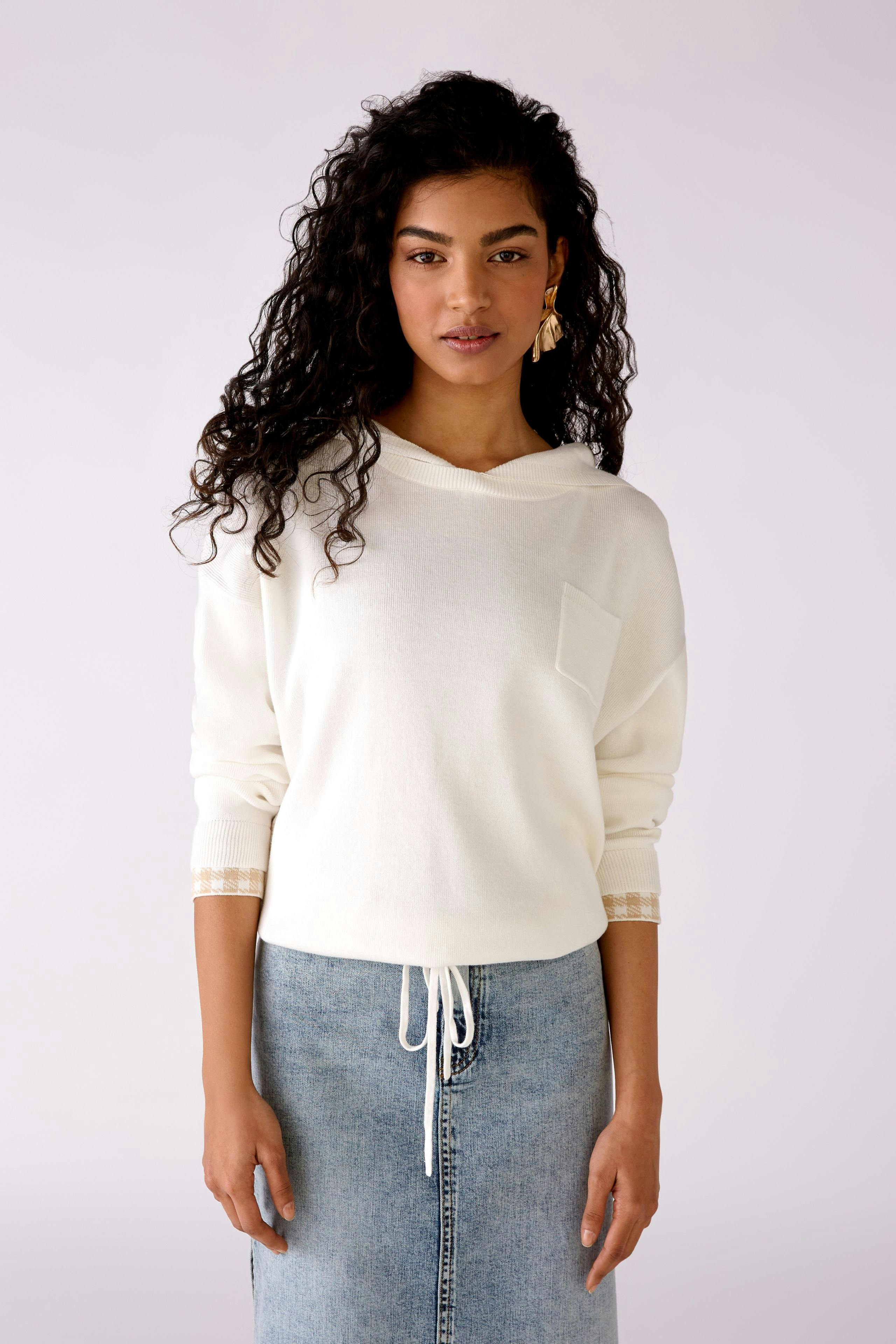 Bild 3 von Hoodie - gardenia in gardenia | Oui