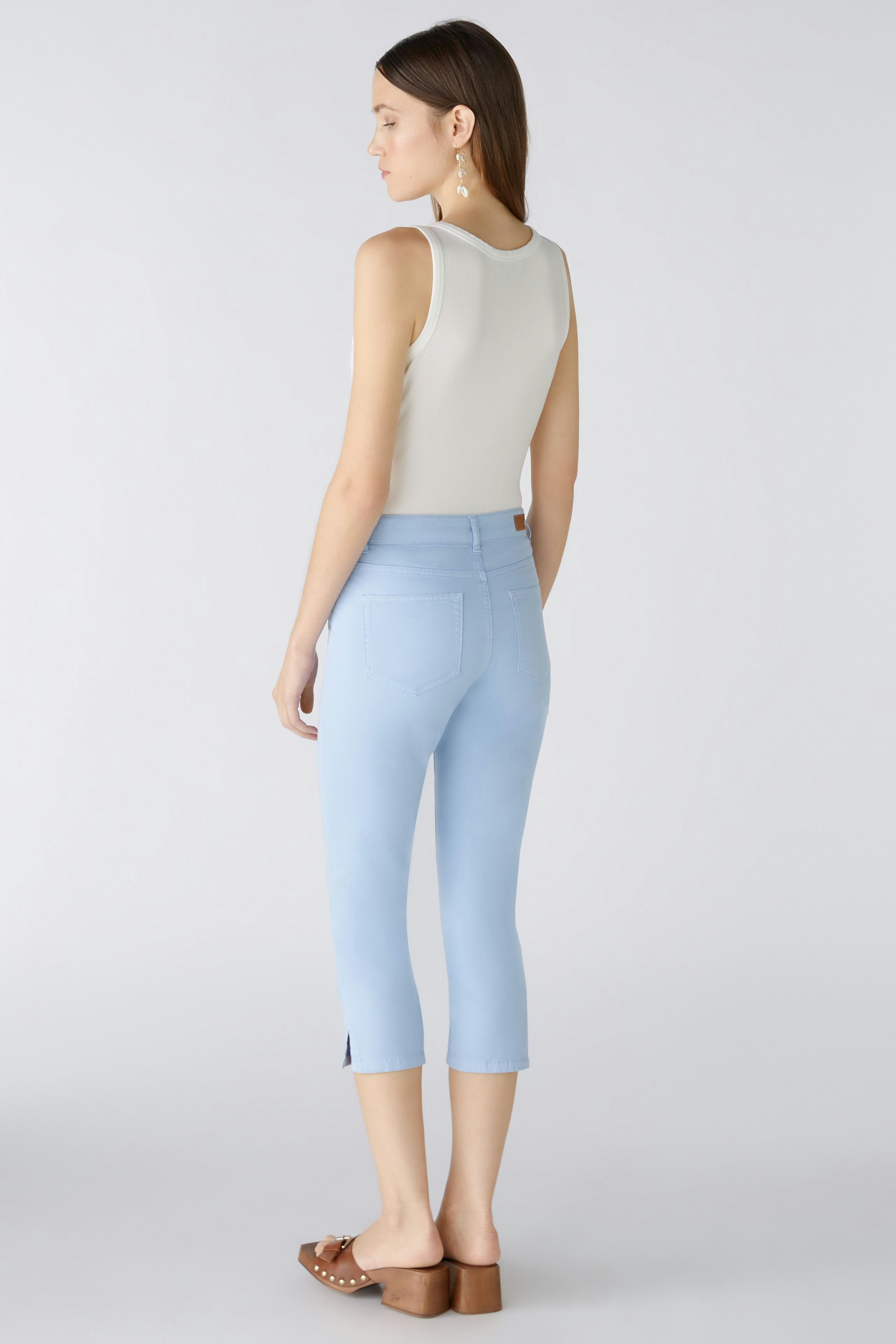 Bild 3 von Capri pants - light blue in light blue | Oui