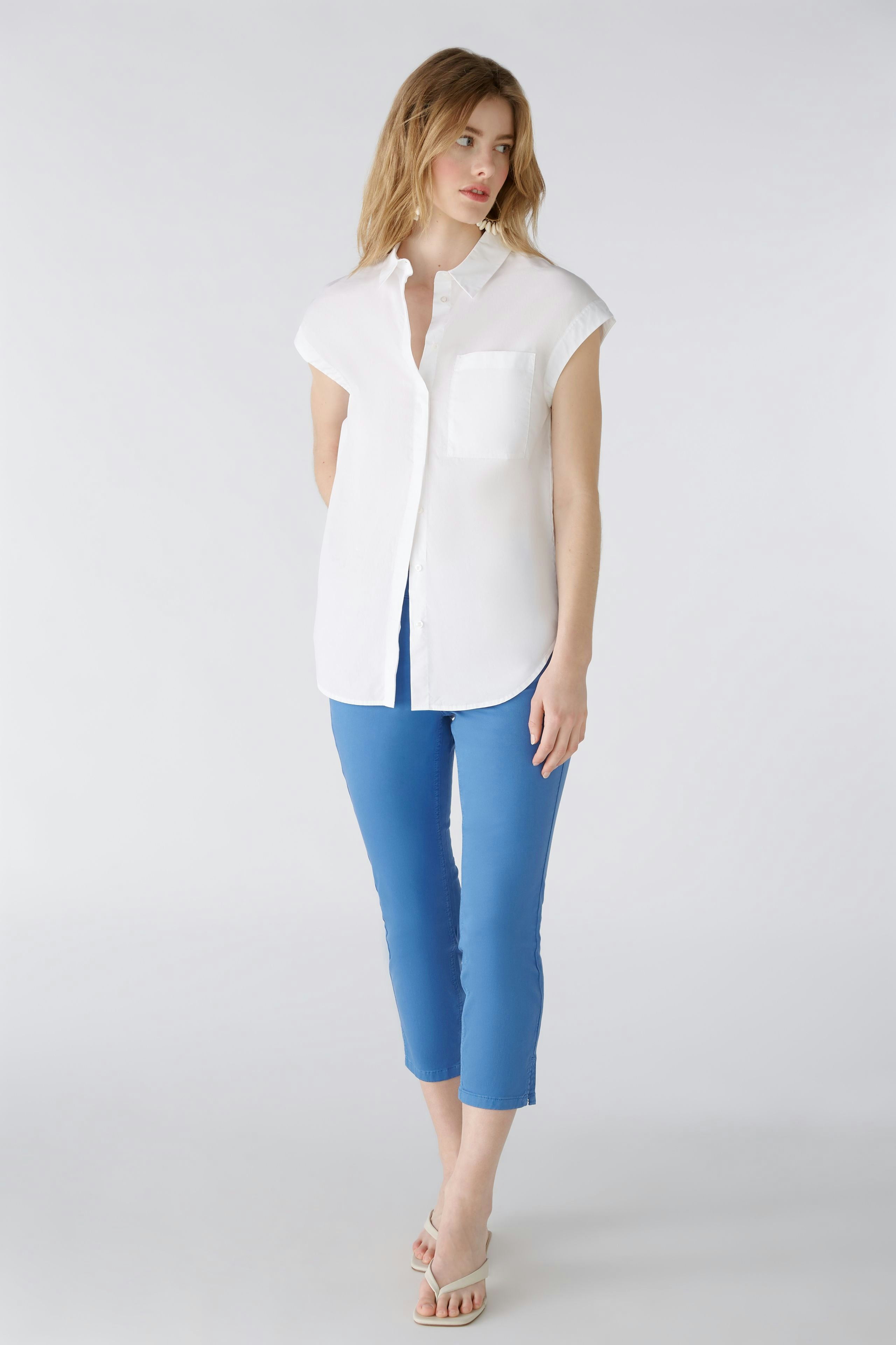 Bild 1 von Capri pants - bright cobalt in bright cobalt | Oui