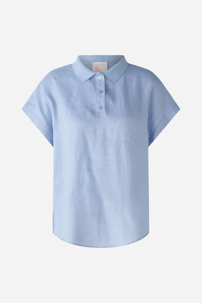 Bild 5 von Linen blouse - light blue in light blue | Oui