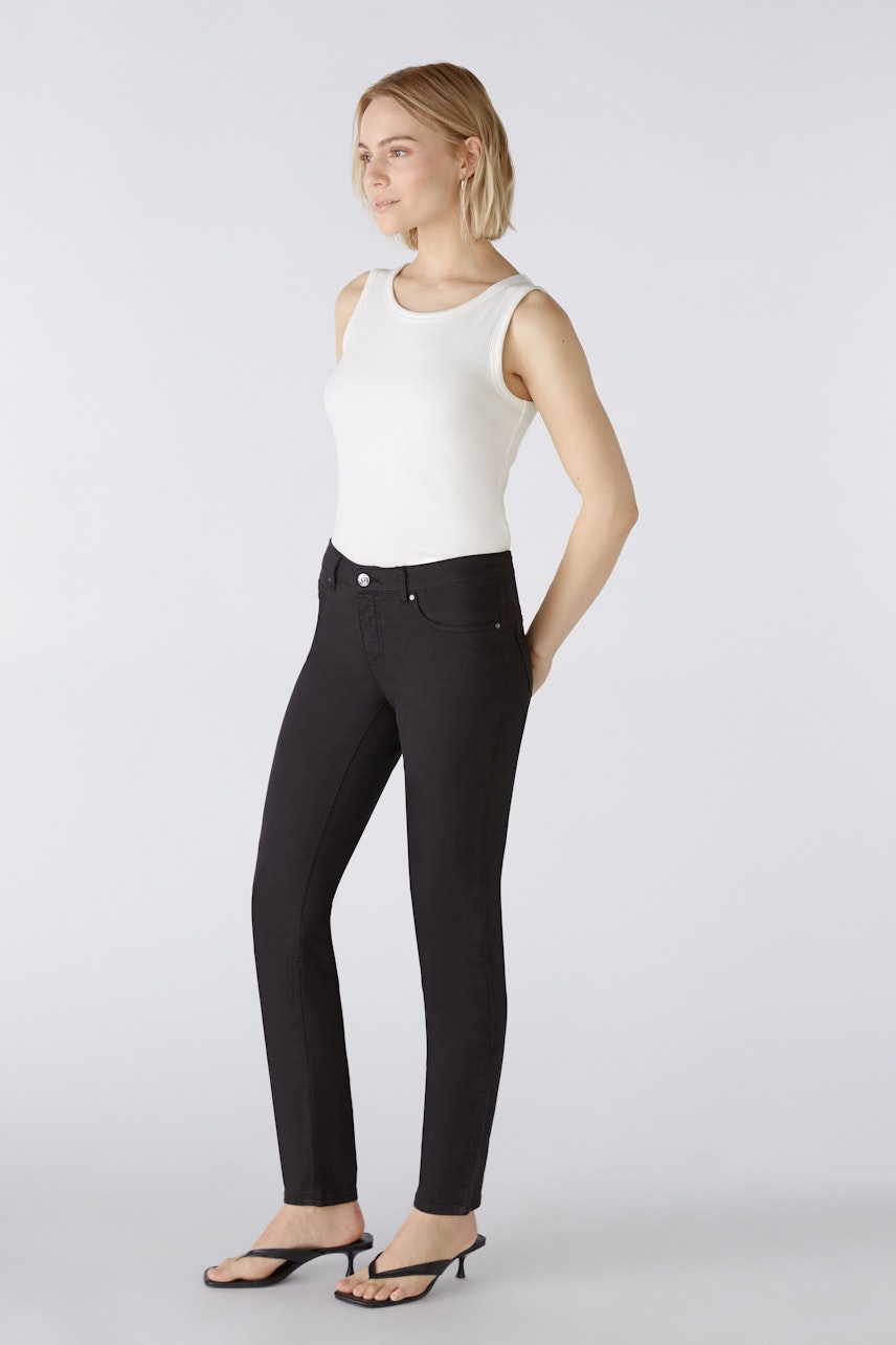 Bild 1 von BAXTOR regular Jeggings - black in black | Oui