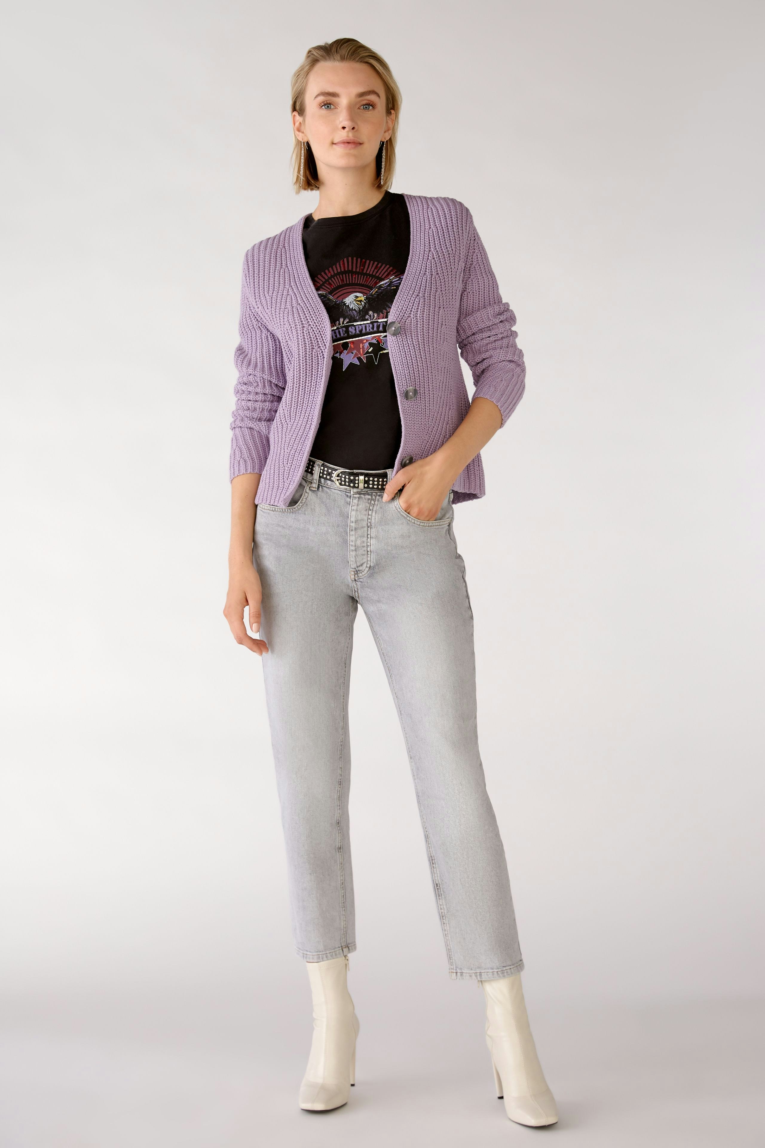 Bild 2 von T-Shirt - black in black | Oui