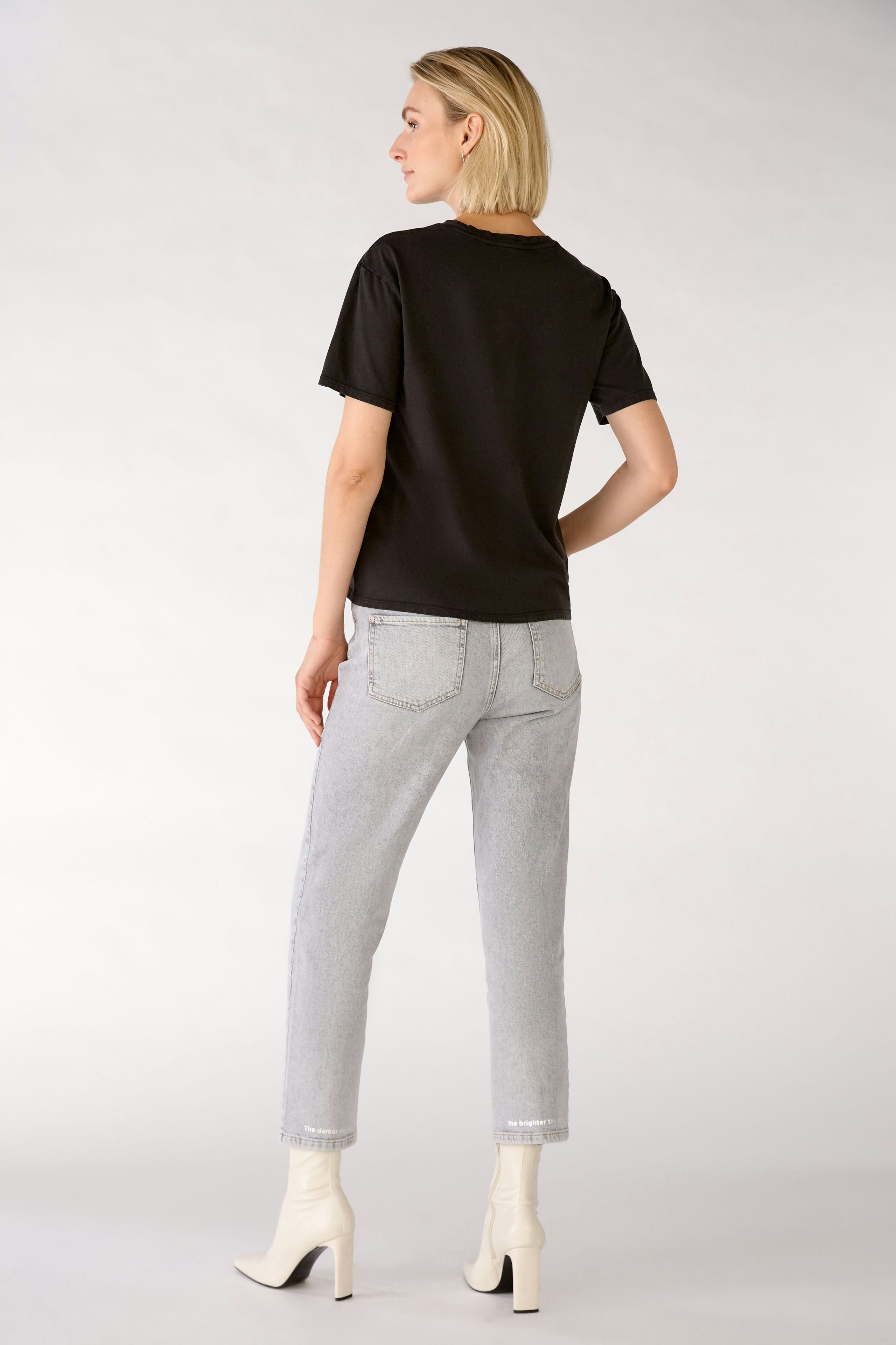 Bild 4 von T-Shirt - black in black | Oui