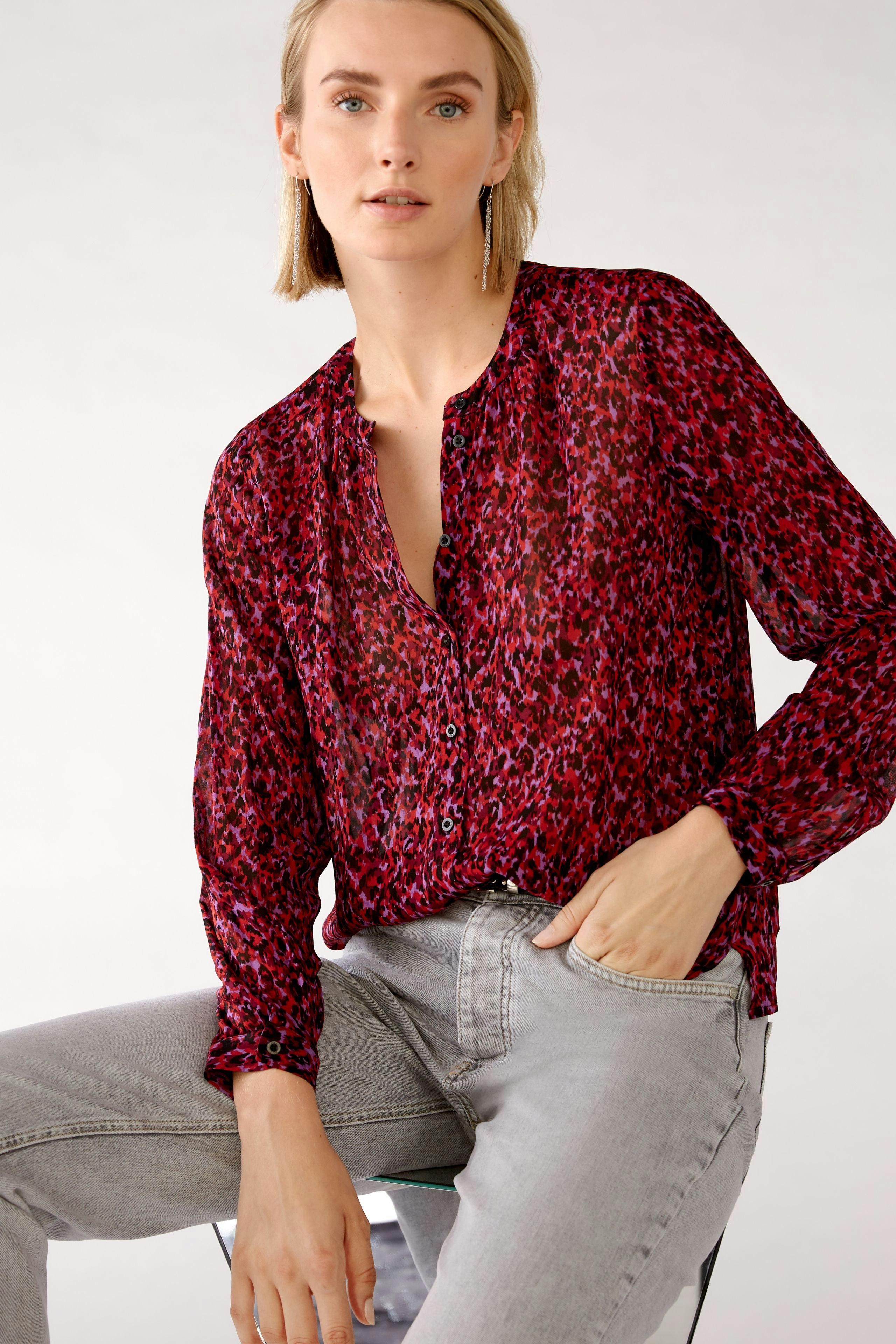 Bild 6 von Bluse - pink grey in pink grey | Oui