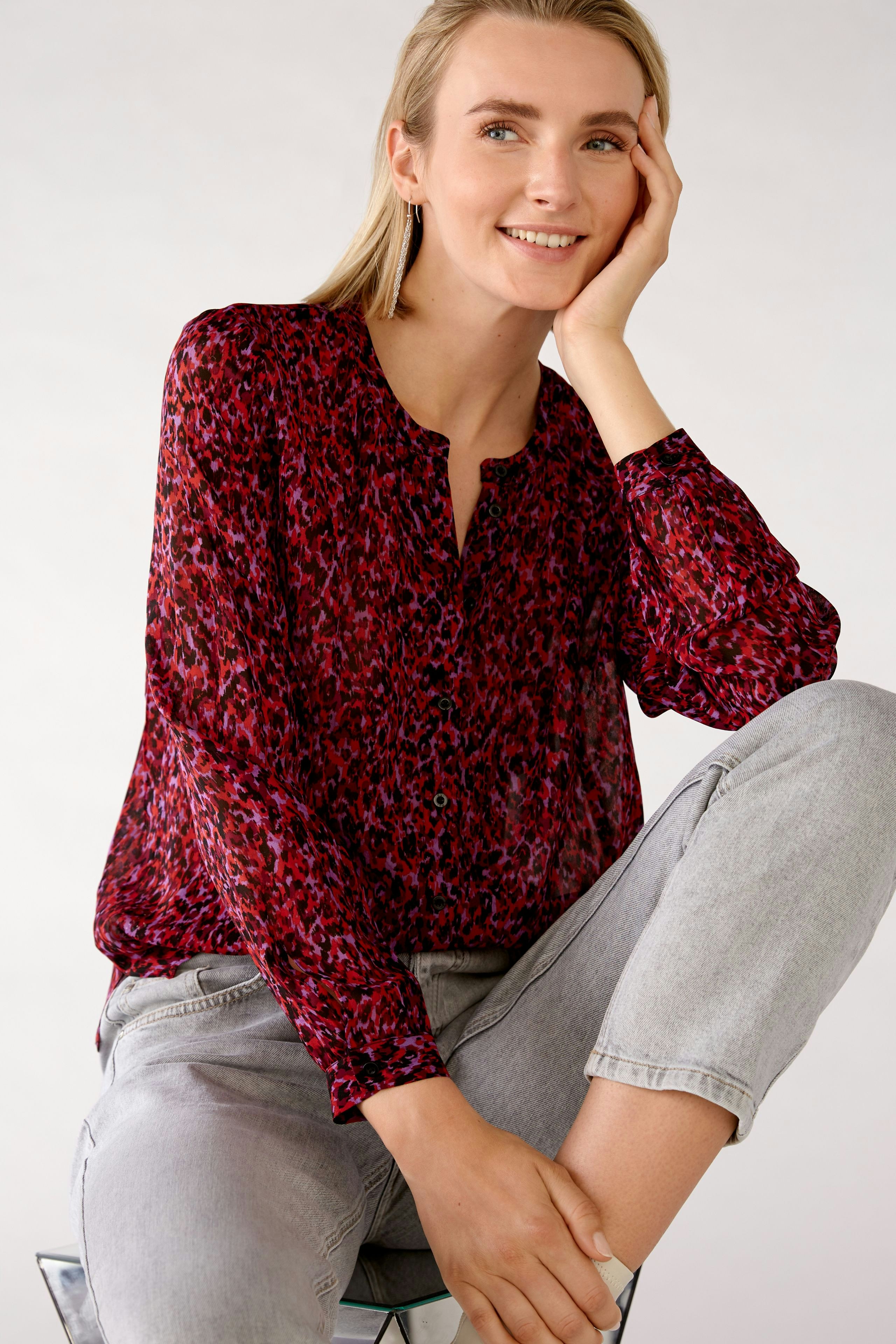 Bild 1 von Bluse - pink grey in pink grey | Oui