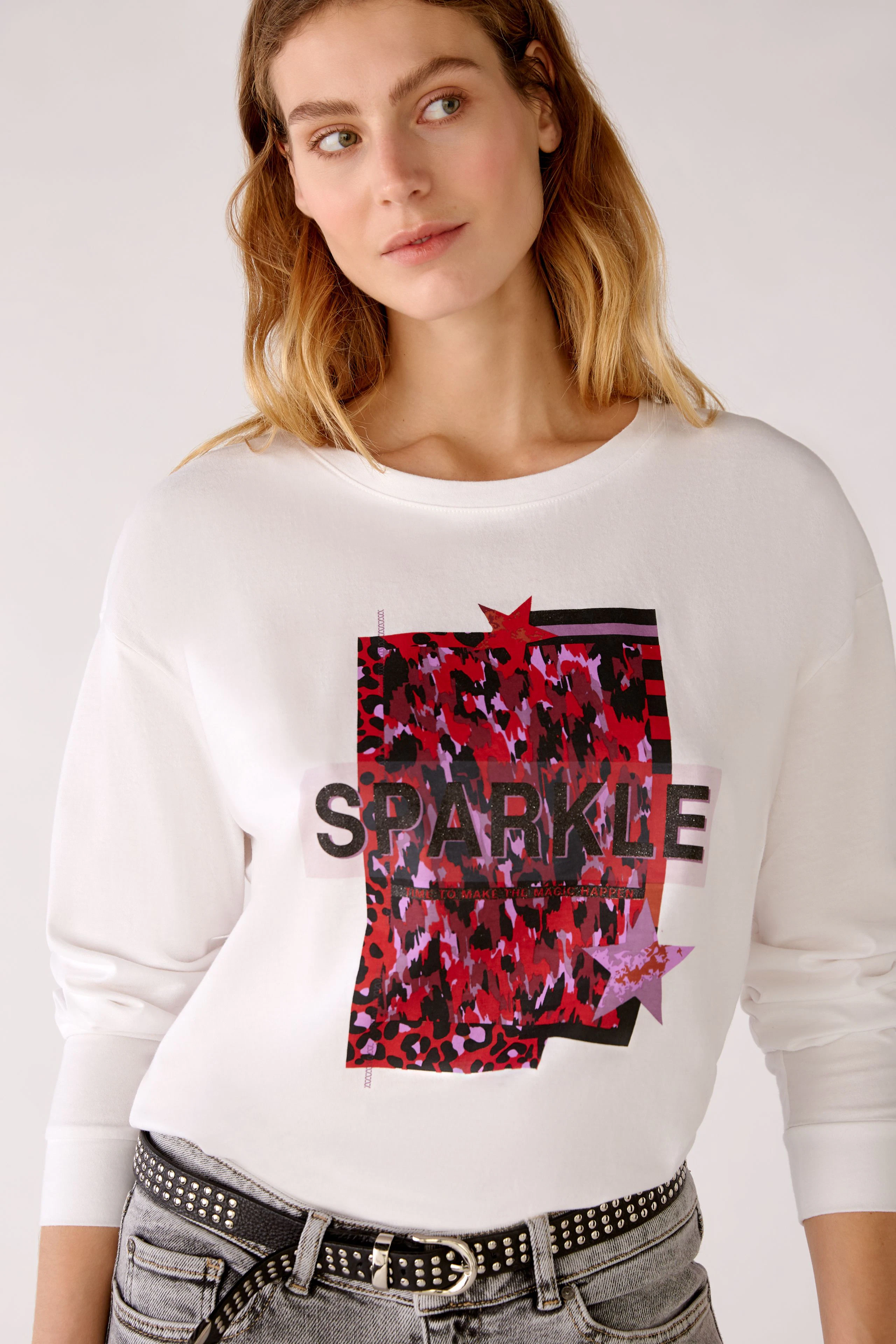 Bild 5 von Langarmshirt - optic white in optic white | Oui
