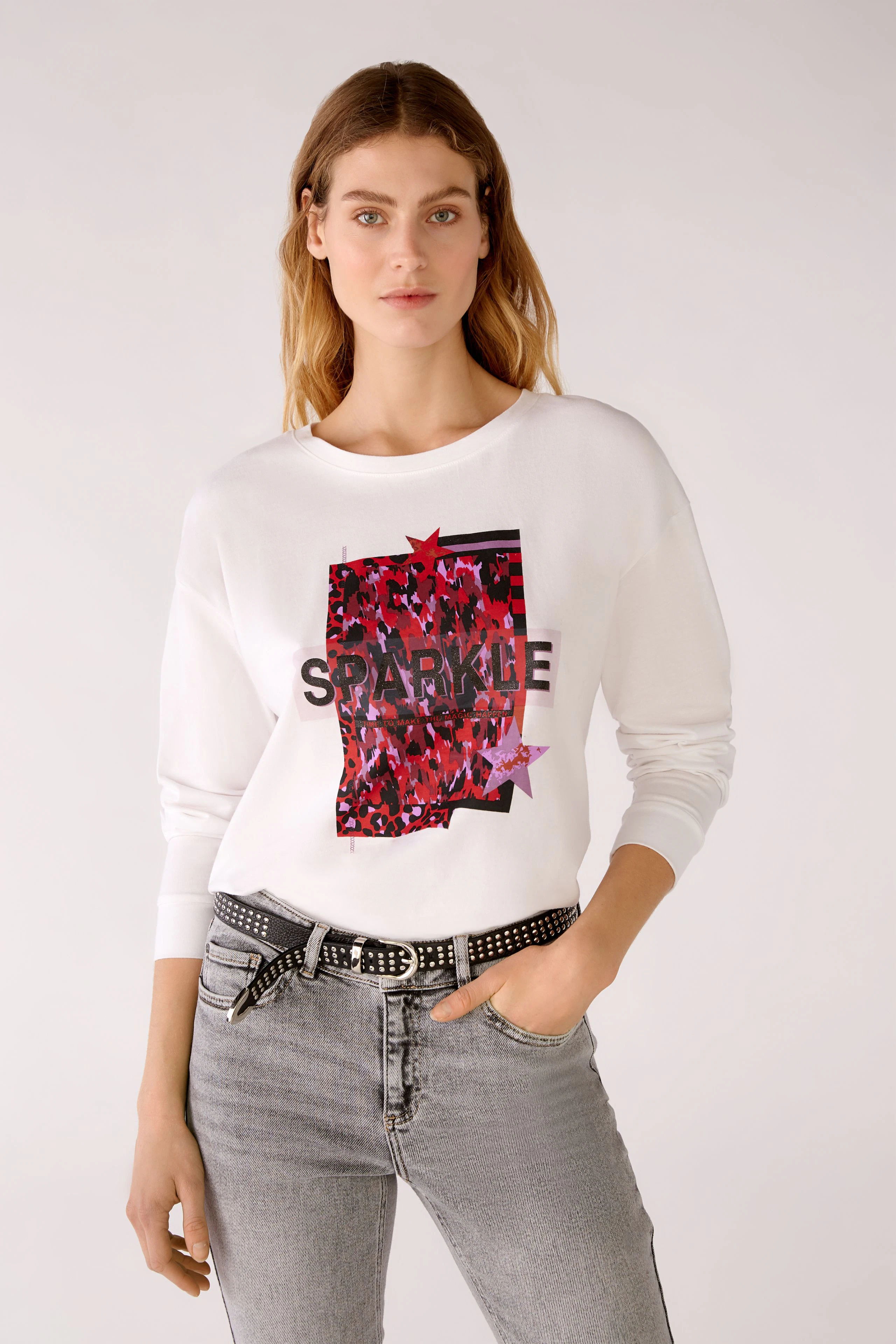 Bild 6 von Langarmshirt - optic white in optic white | Oui