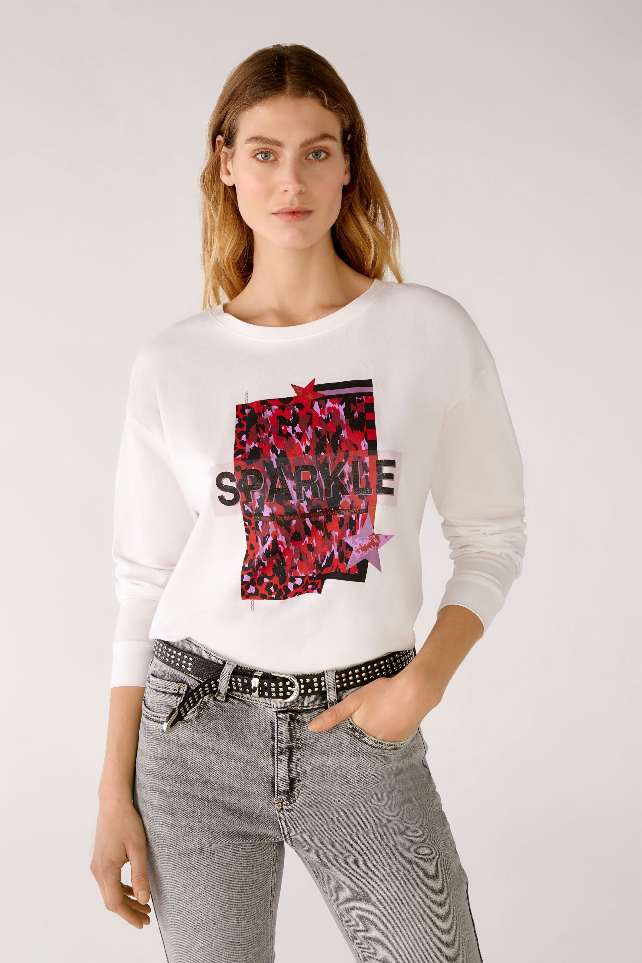 Bild 6 von Langarmshirt - optic white in optic white | Oui