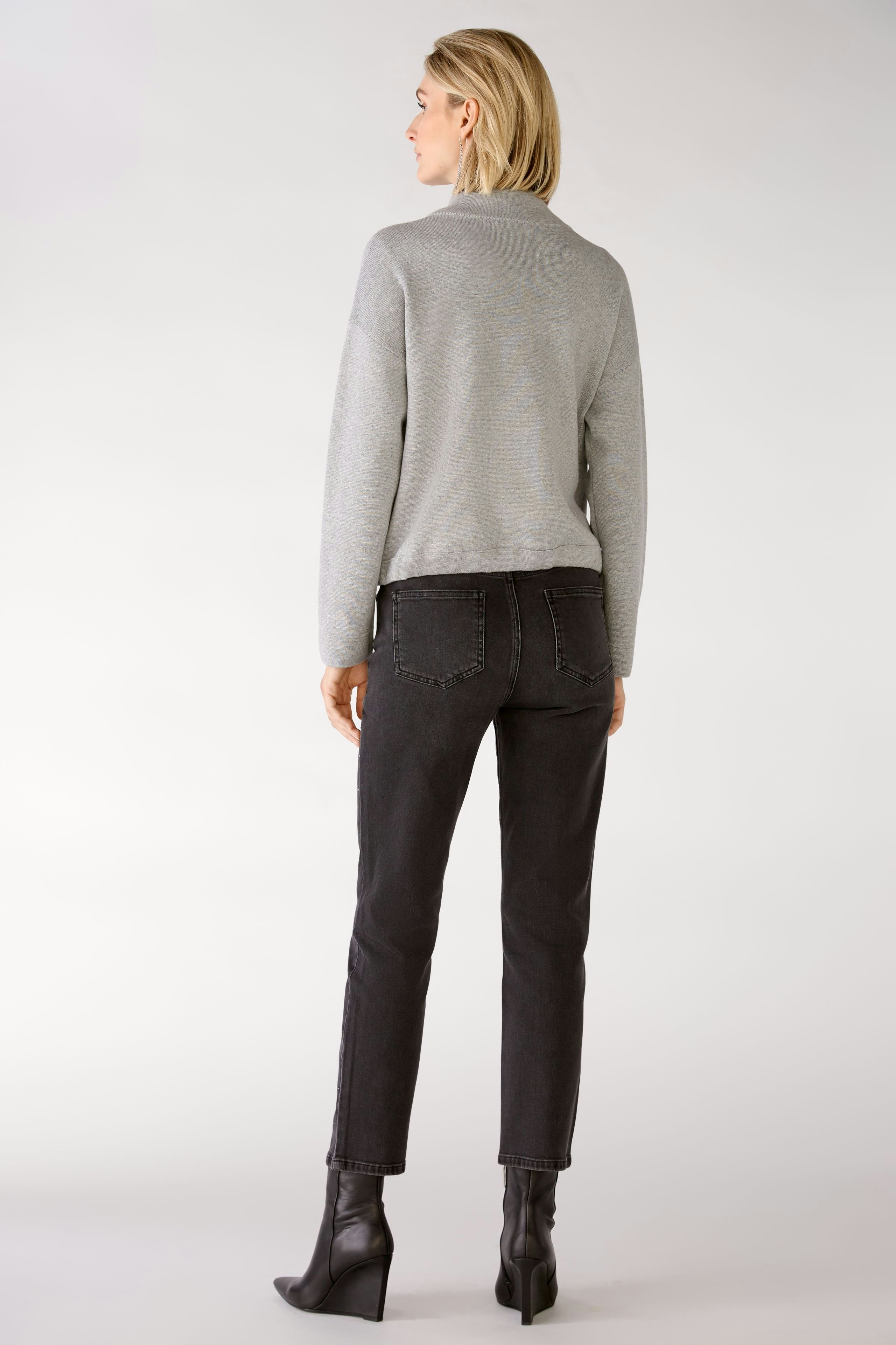 Bild 4 von Strickjacke - light grey in light grey | Oui