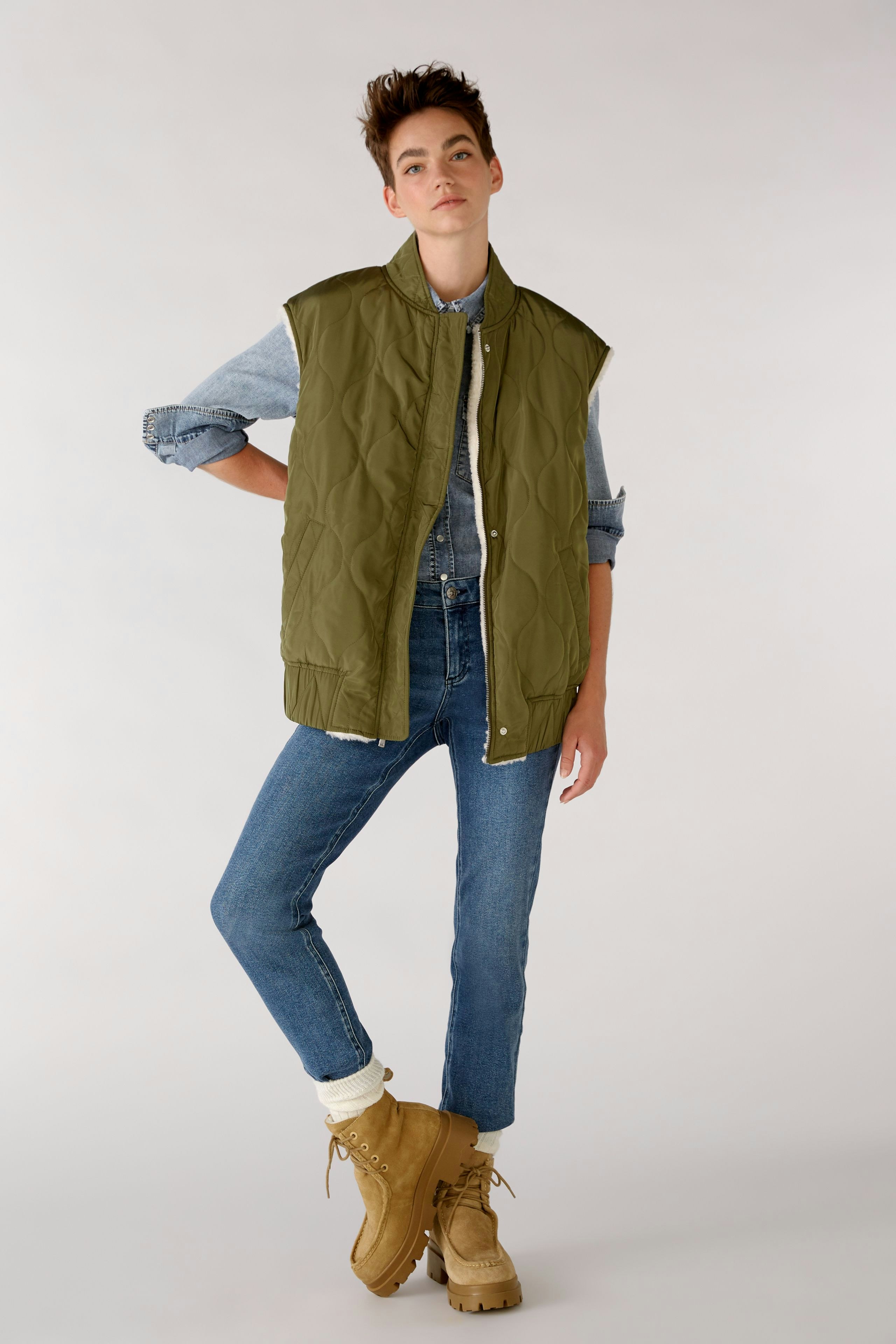 Bild 2 von Jeans bluse - blue denim in blue denim | Oui