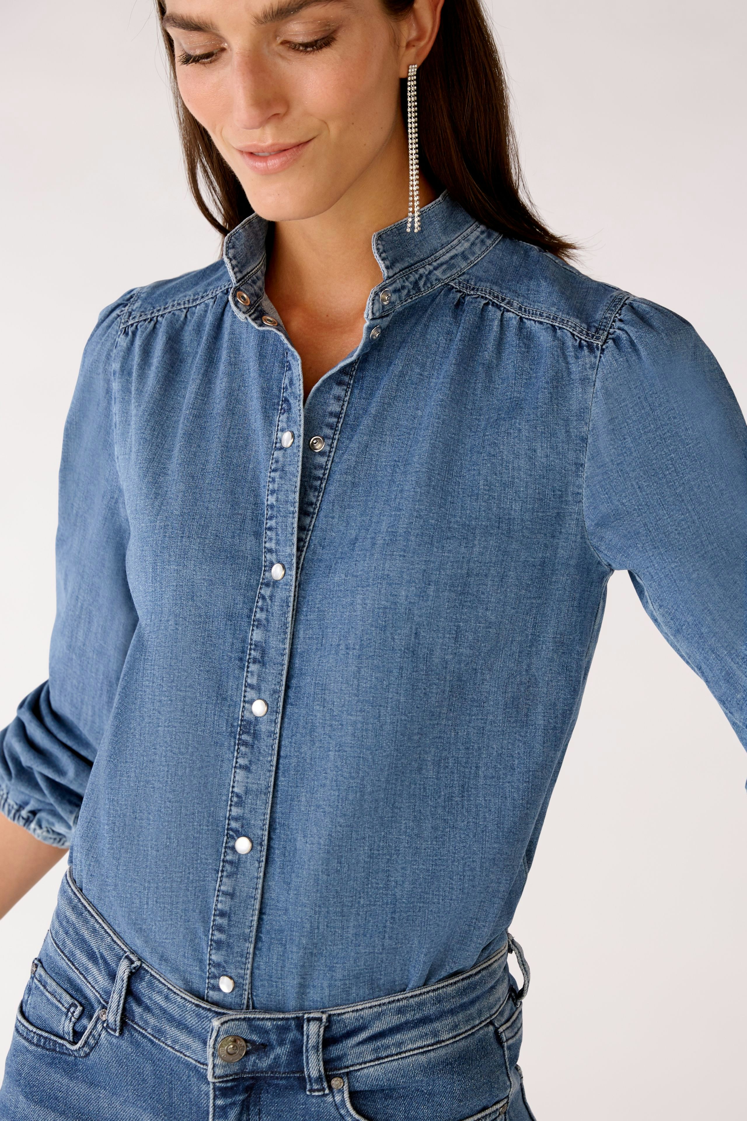 Bild 5 von Jeanshemd - darkblue denim in darkblue denim | Oui