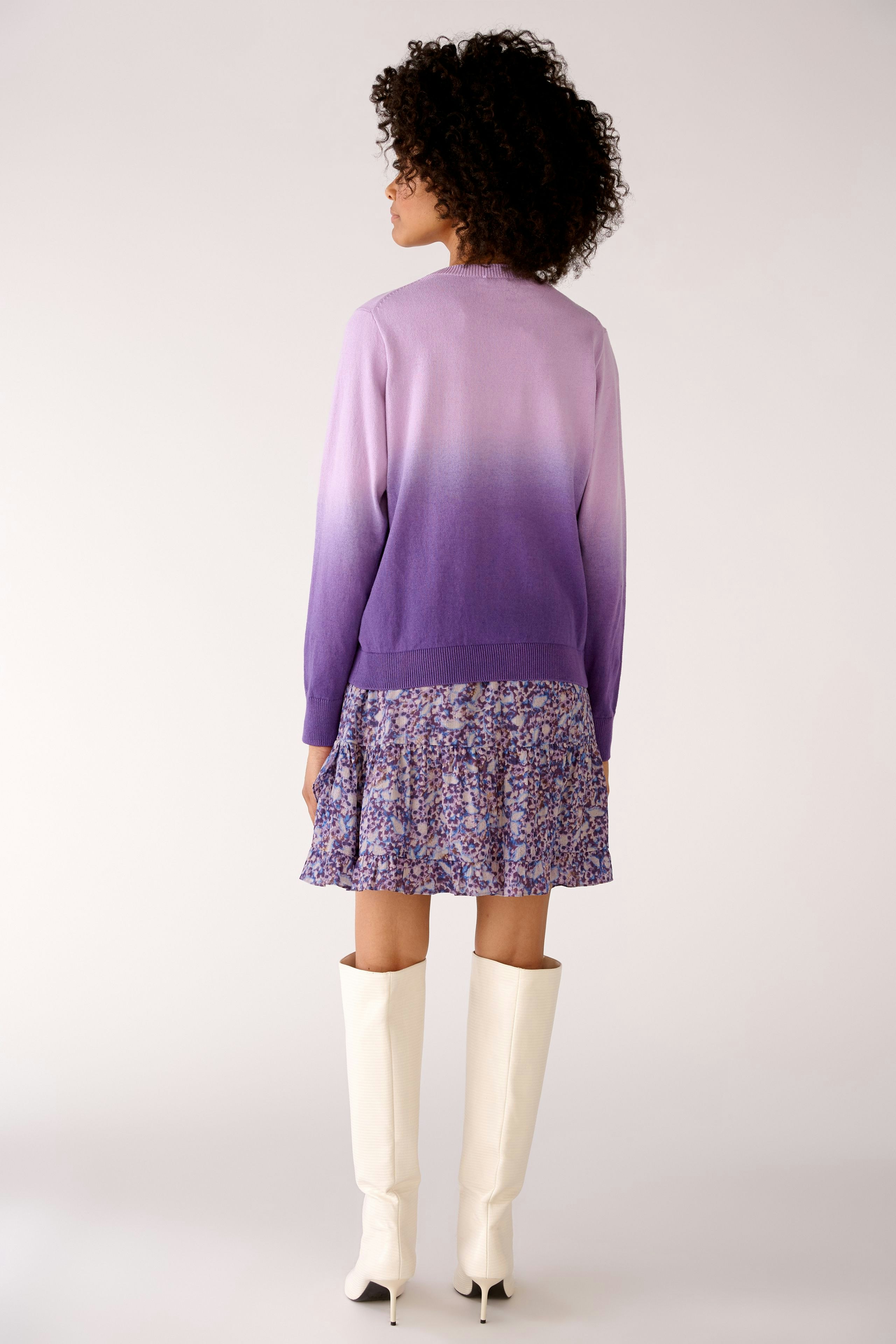 Bild 3 von Knitted Pullover - lilac violett in lilac violett | Oui