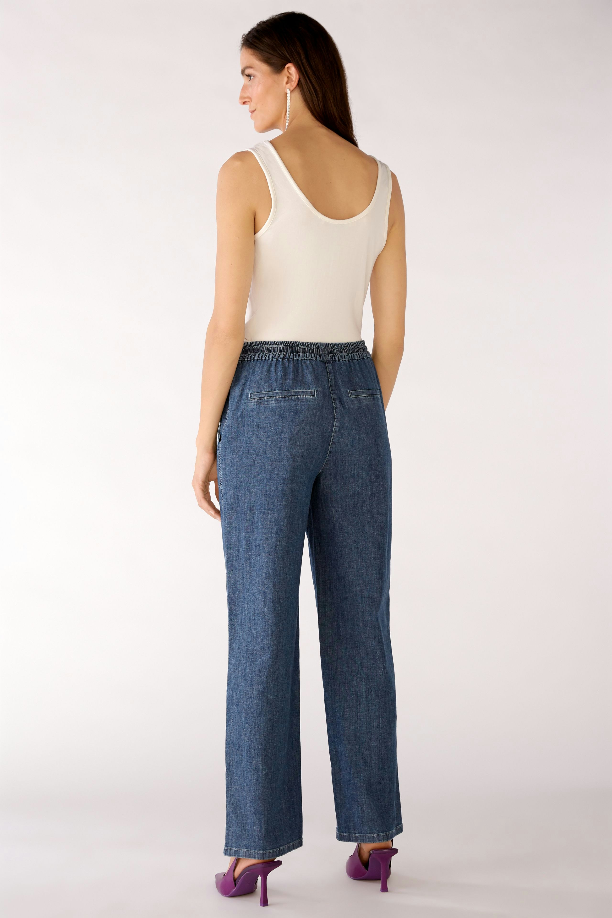 Bild 3 von Jogger-hose - blue denim in blue denim | Oui