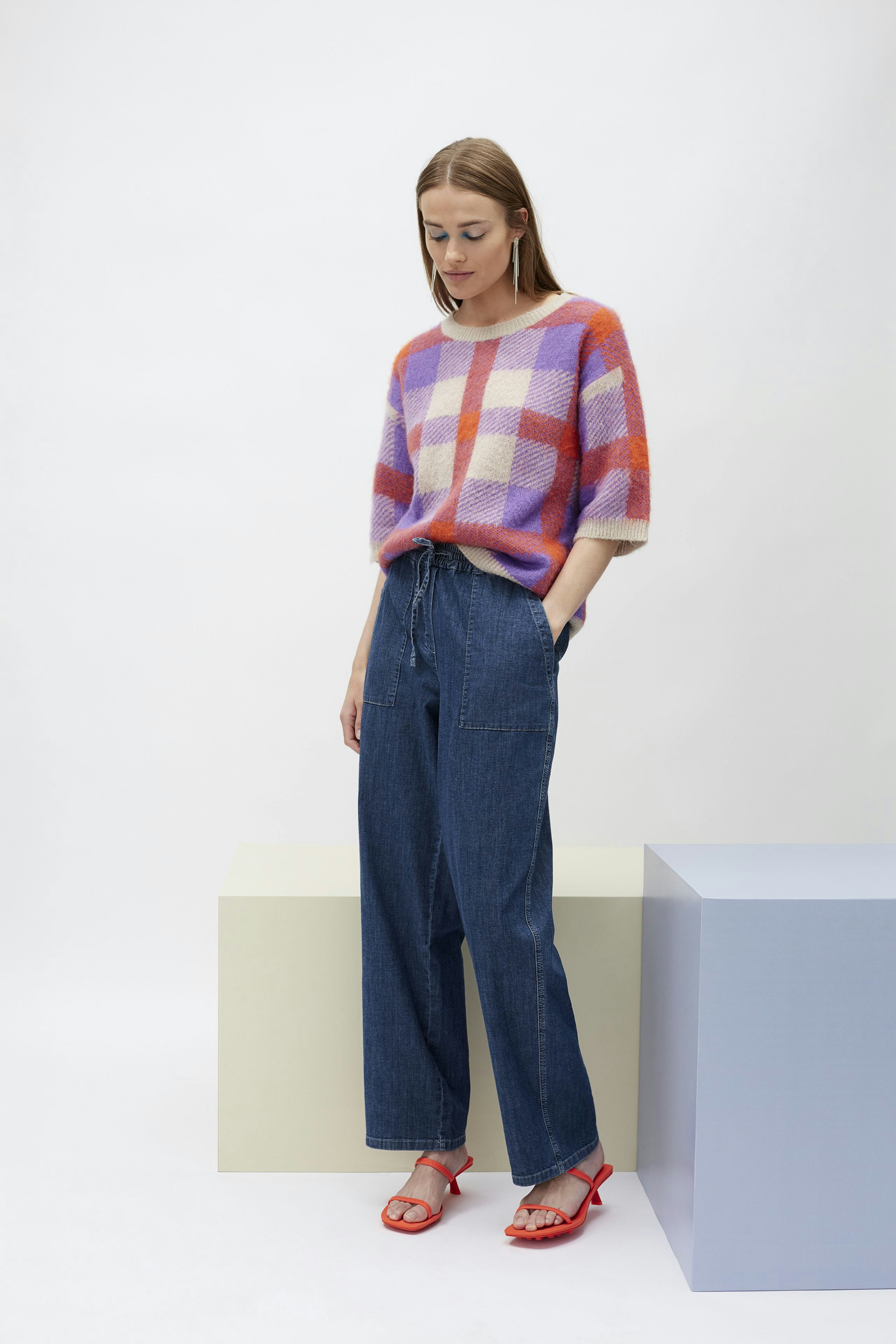 Bild 6 von Jogger-hose - blue denim in blue denim | Oui