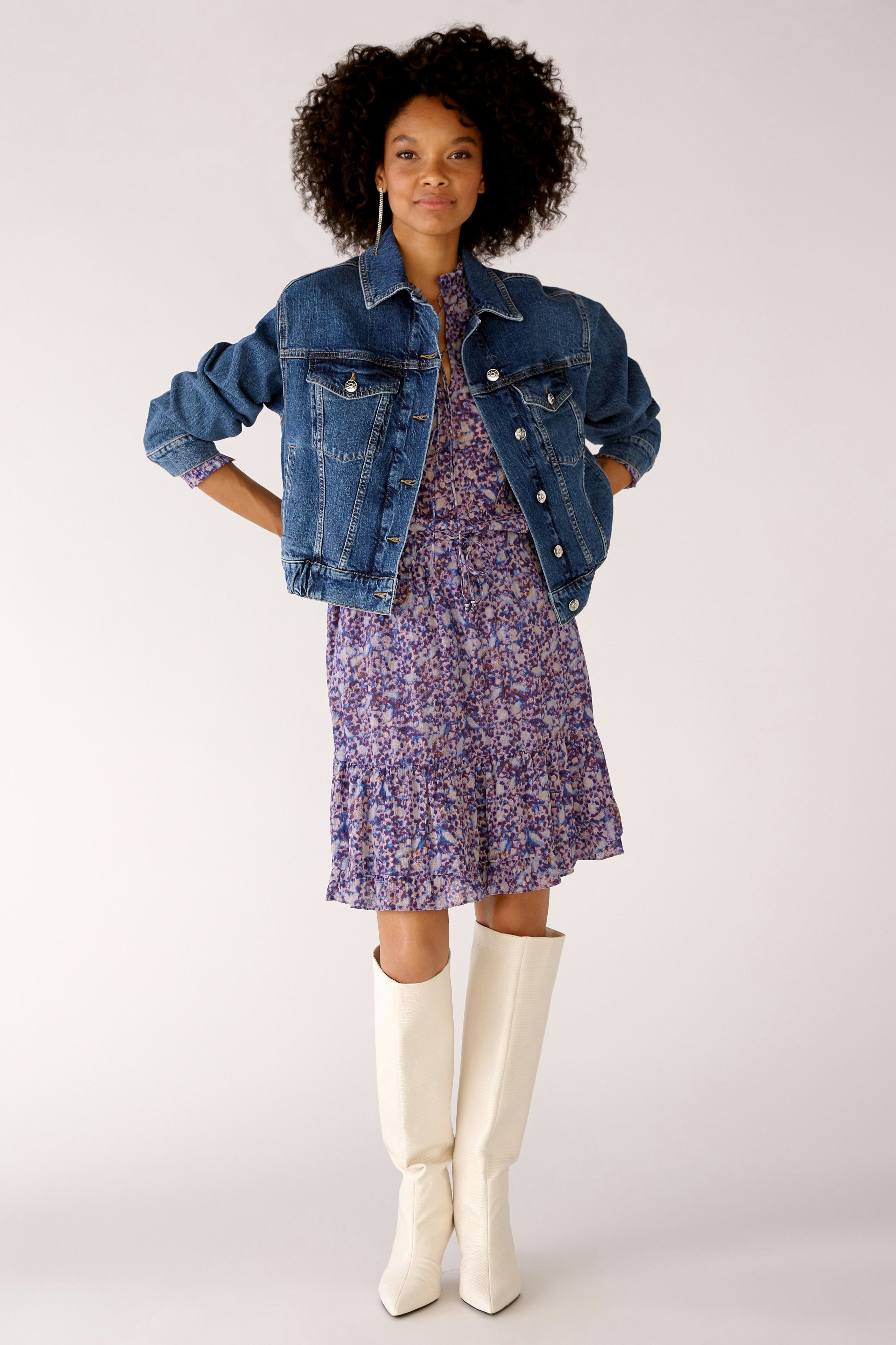 Bild 2 von Bluse - violett violett in violett violett | Oui