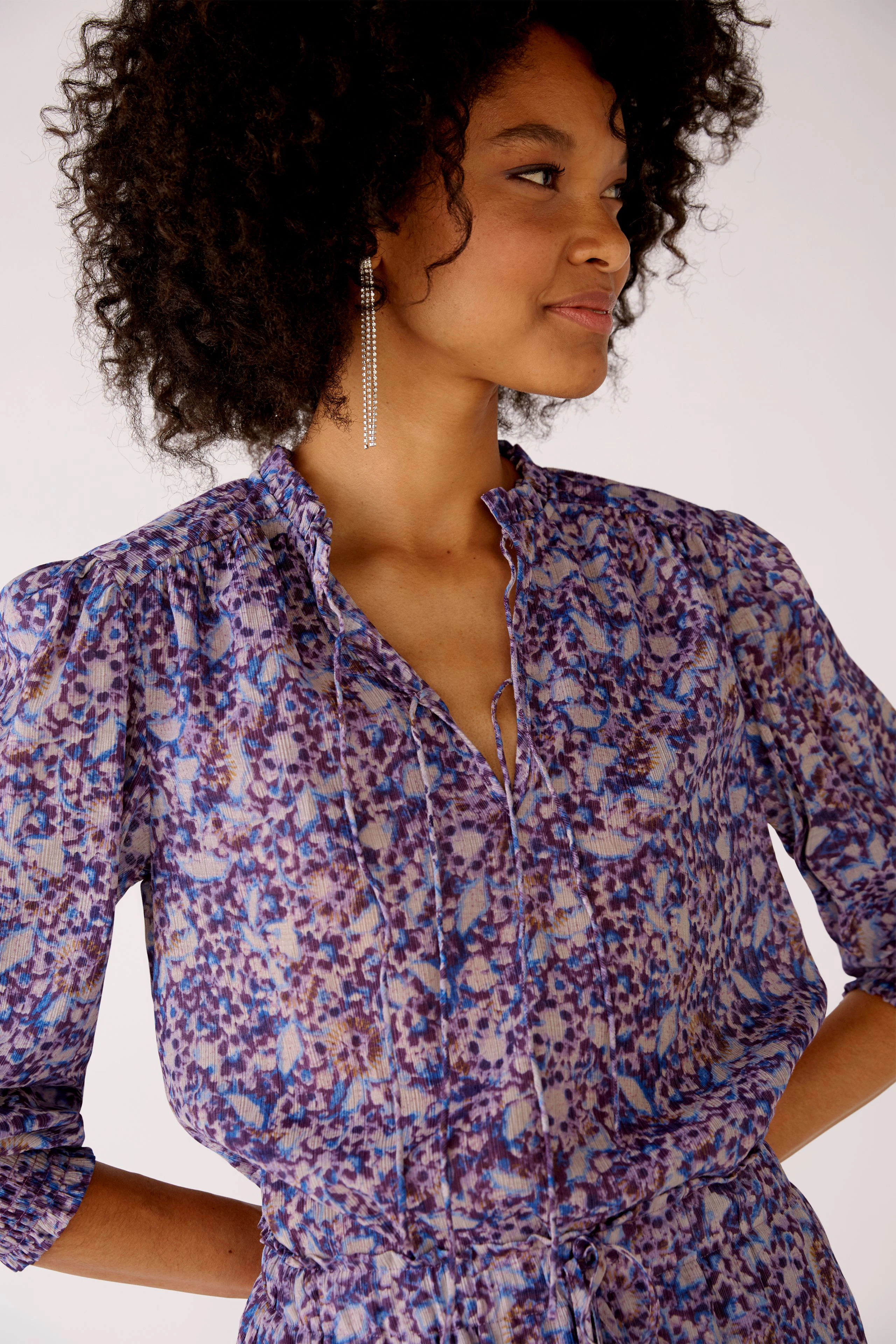 Bild 4 von Bluse - violett violett in violett violett | Oui