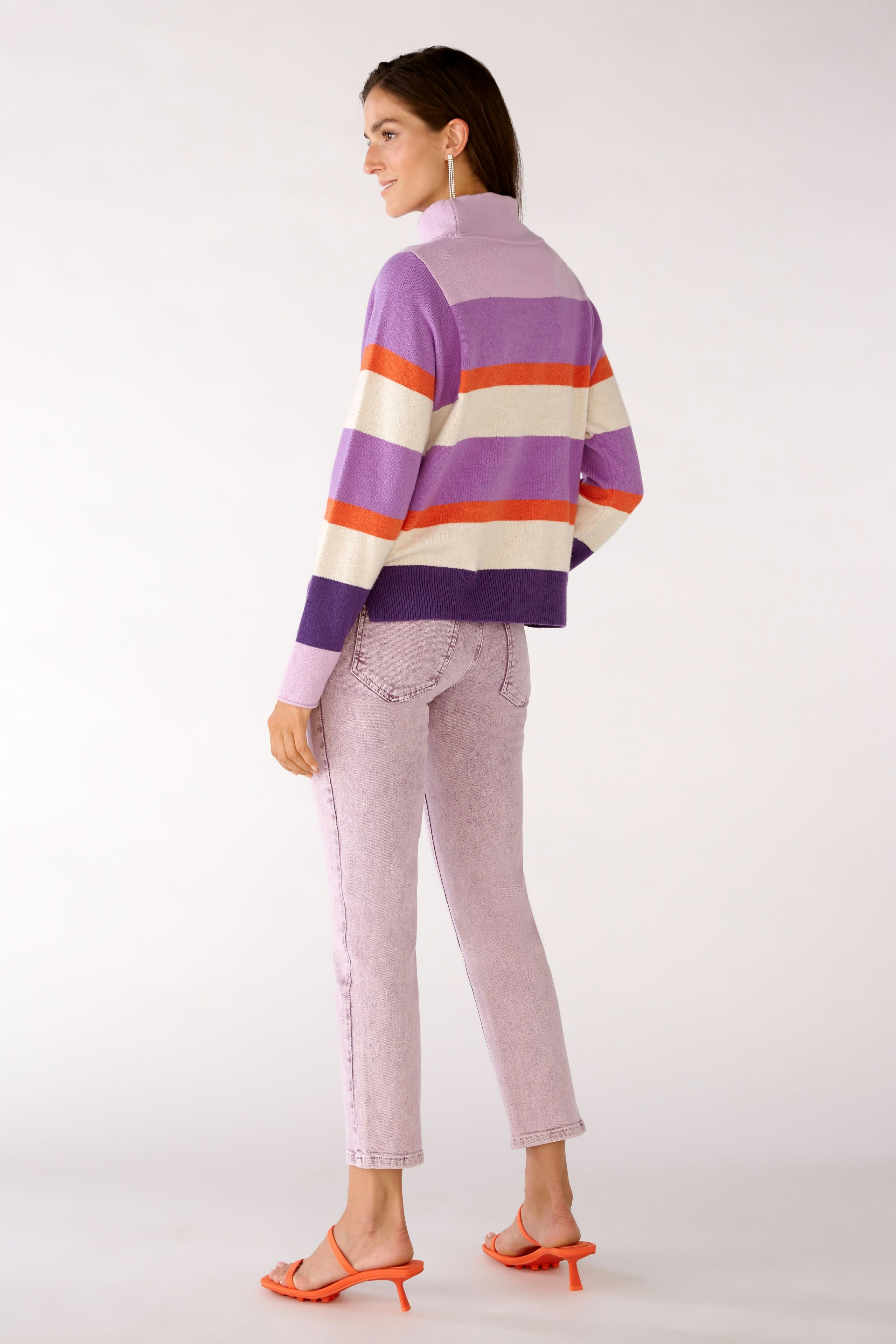 Bild 3 von Strickpullover - lilac orange in lilac orange | Oui
