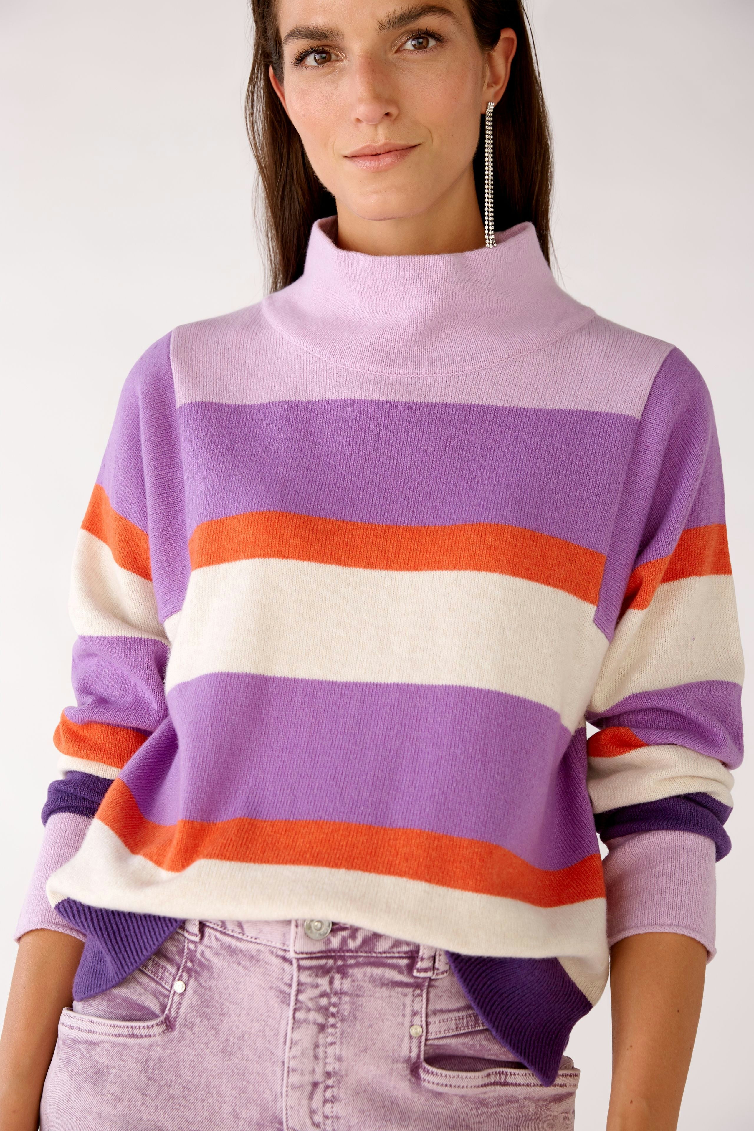 Bild 4 von Strickpullover - lilac orange in lilac orange | Oui