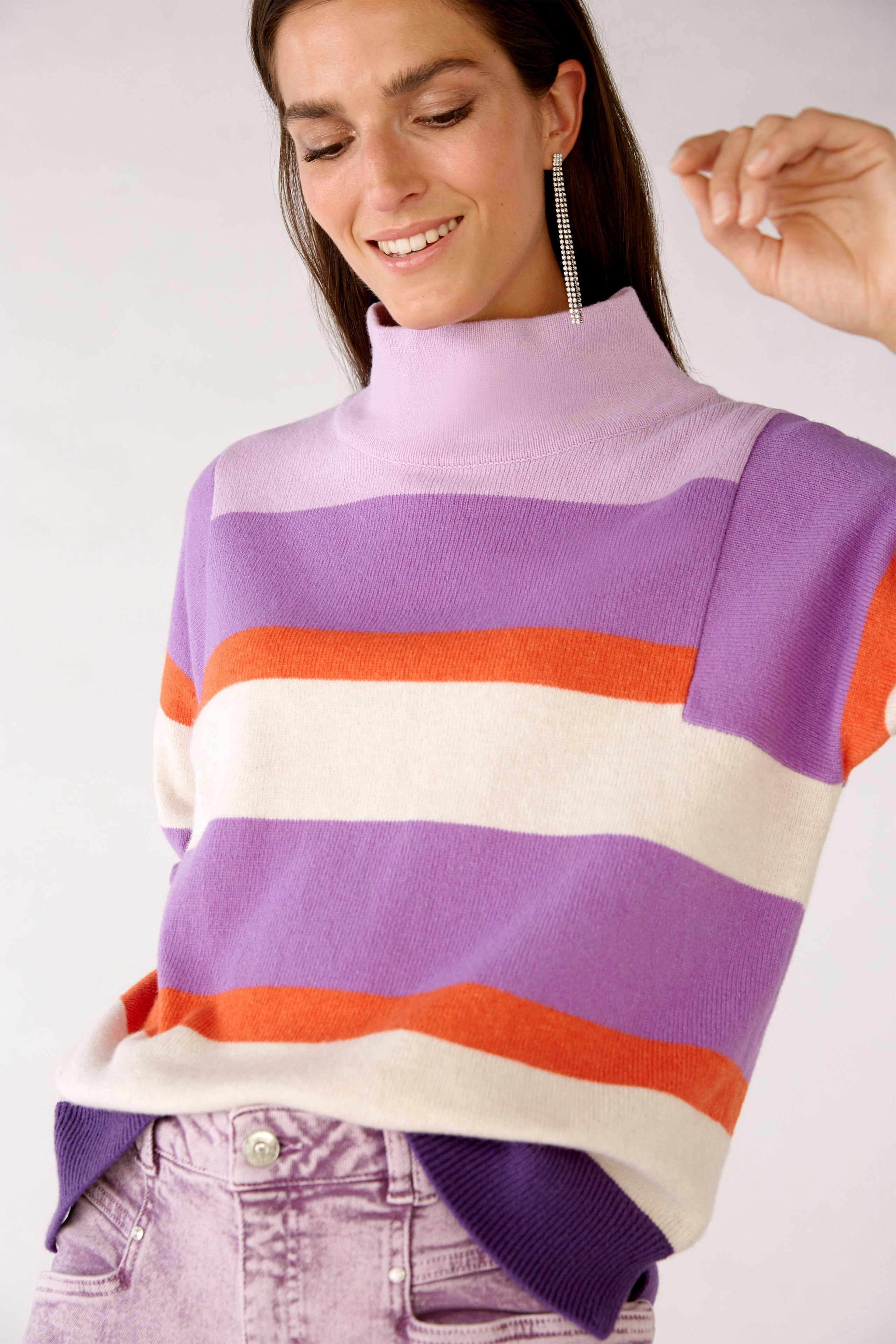 Bild 5 von Strickpullover - lilac orange in lilac orange | Oui