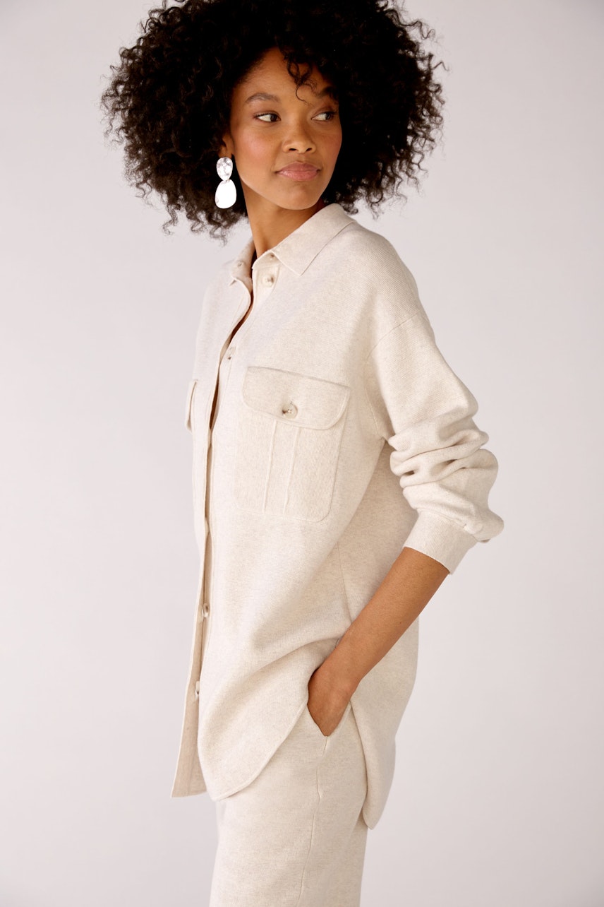 Bild 5 von Shirt jacket - offwhite in offwhite | Oui