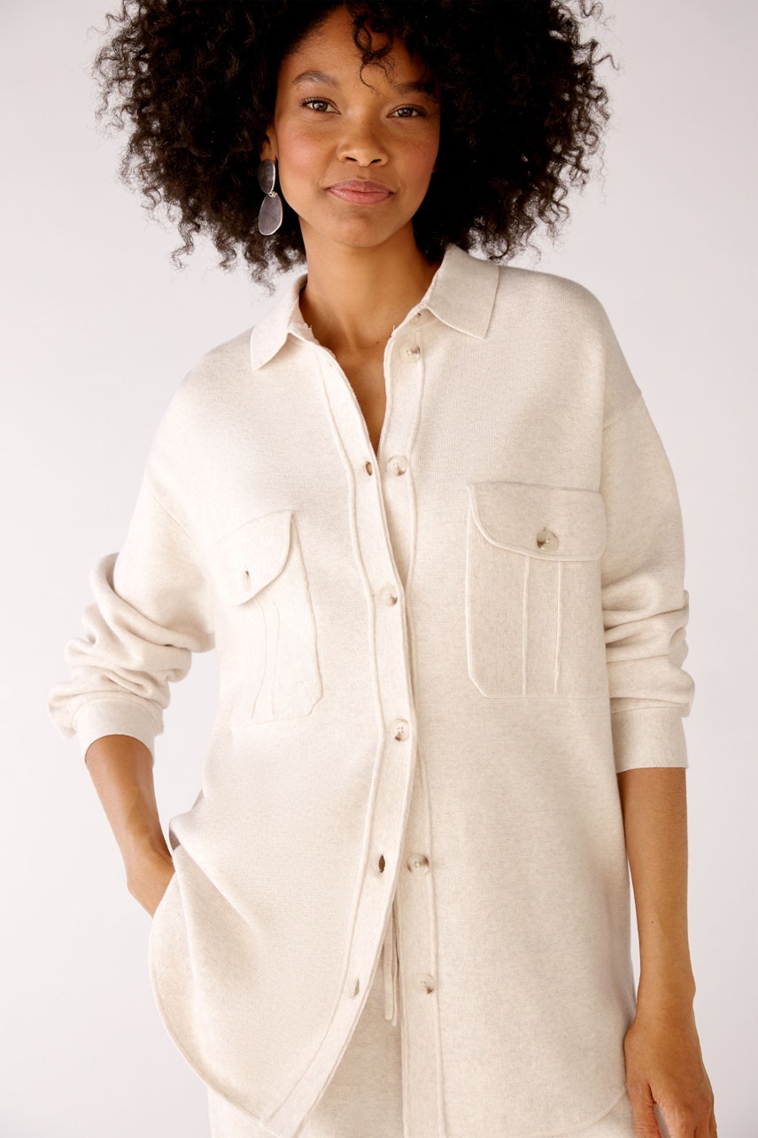 Bild 6 von Shirt jacket - offwhite in offwhite | Oui