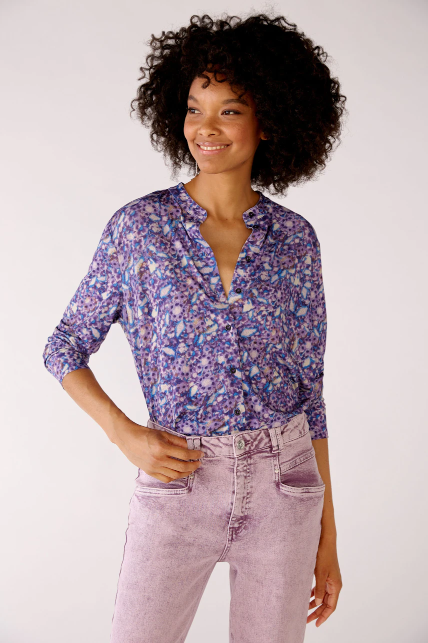 Bild 2 von Bluse - violett violett in violett violett | Oui