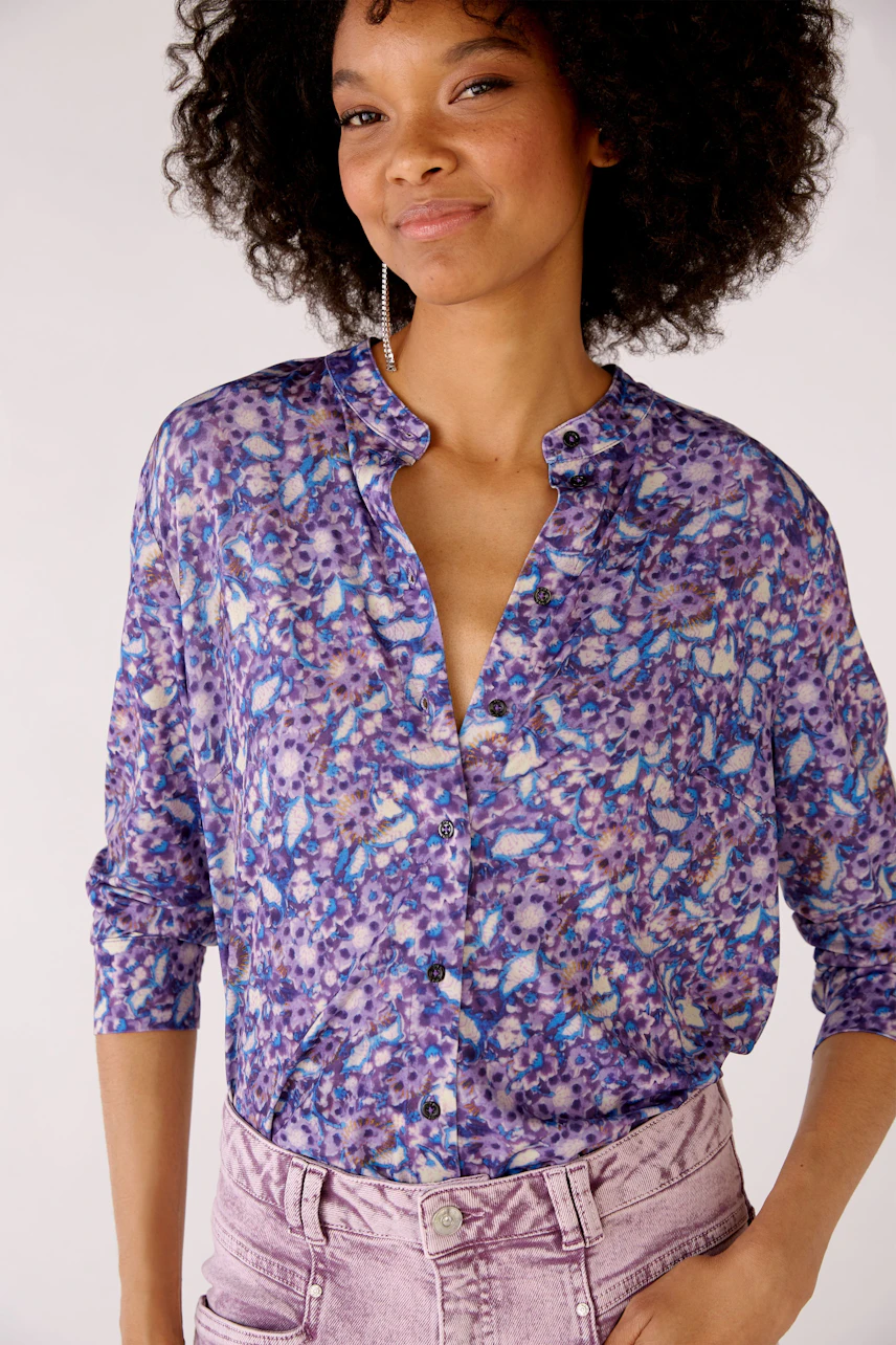 Bild 4 von Bluse - violett violett in violett violett | Oui