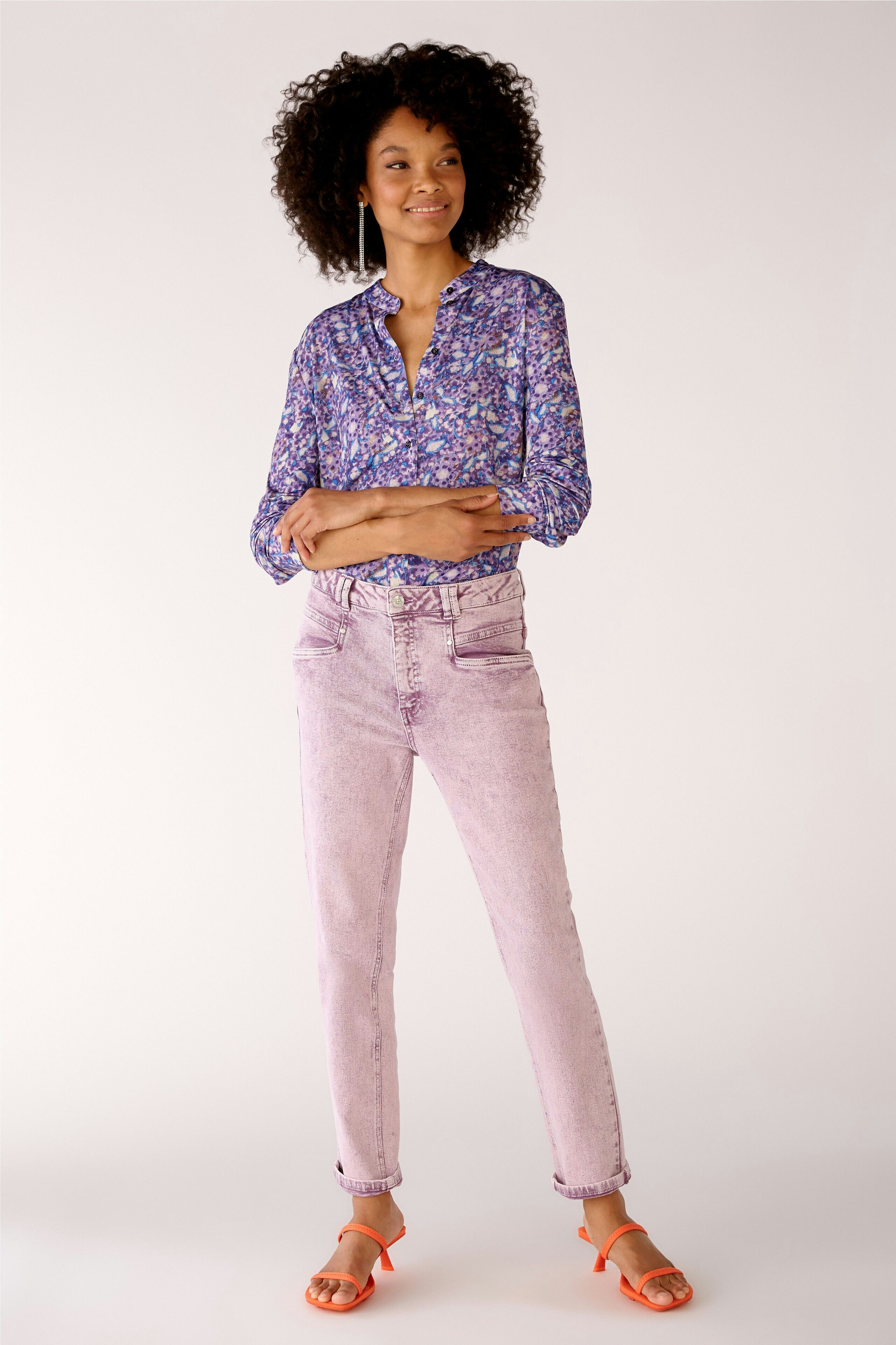 Bild 5 von Bluse - violett violett in violett violett | Oui