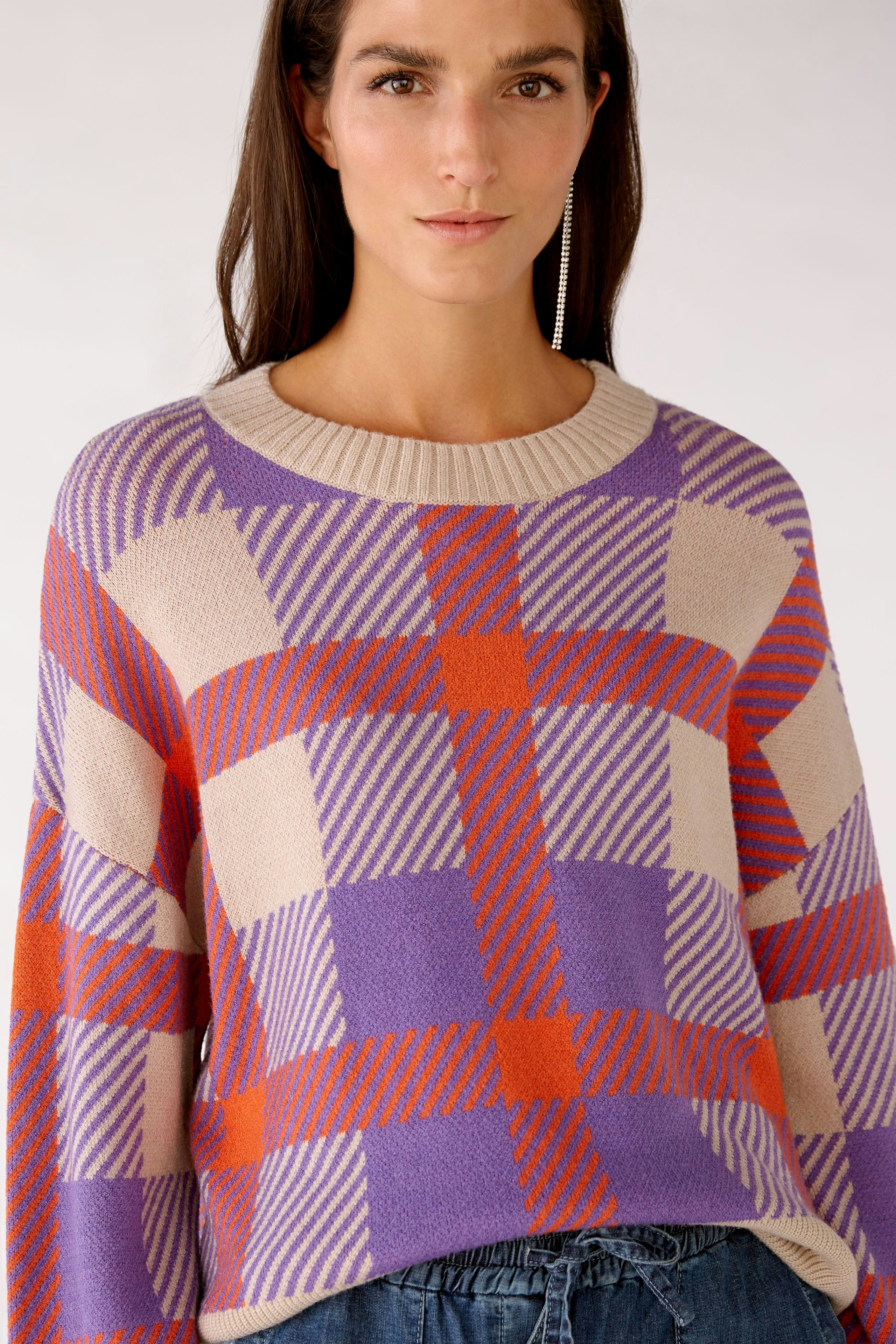 Bild 4 von Strickpullover - lilac orange in lilac orange | Oui