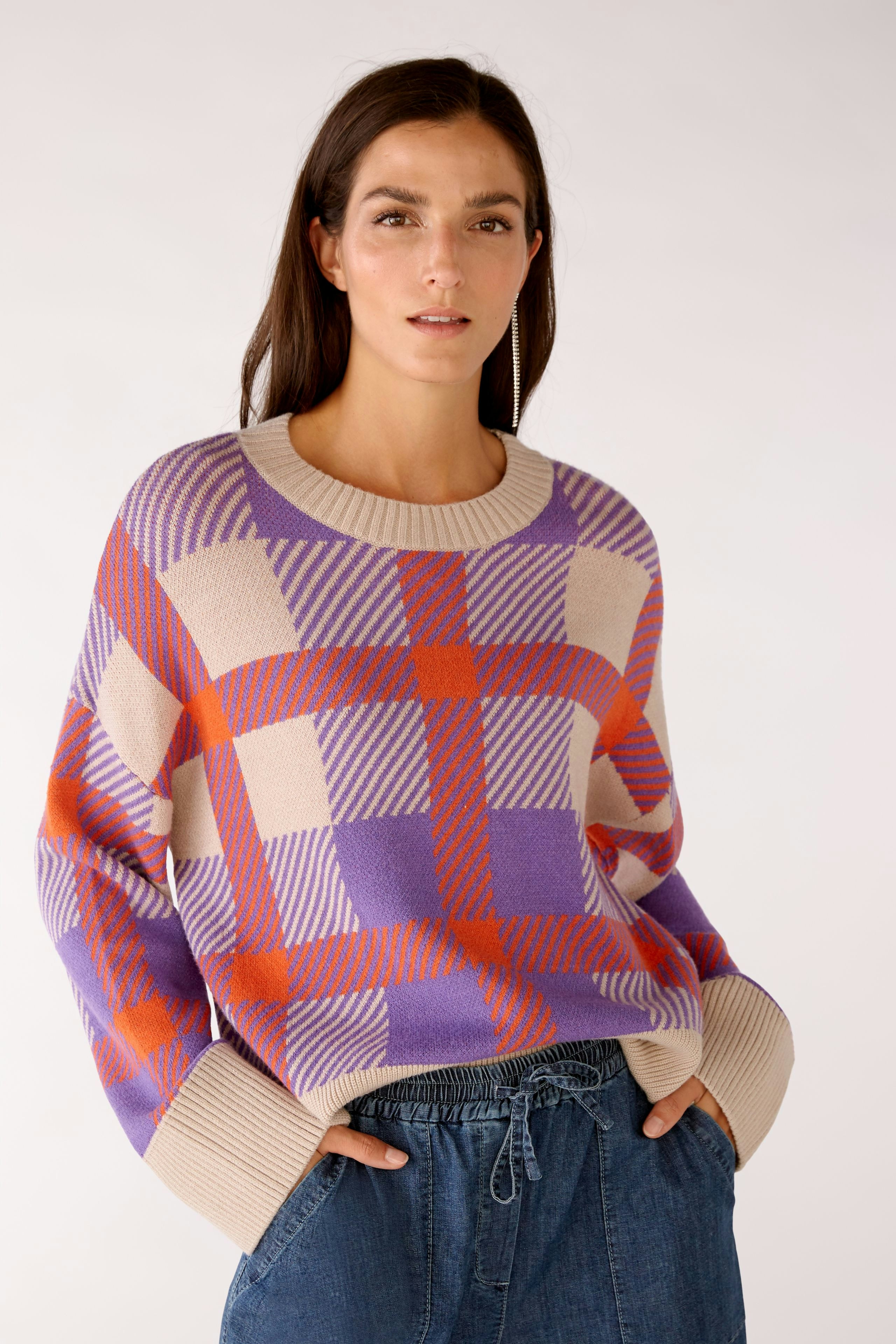 Bild 1 von Strickpullover - lilac orange in lilac orange | Oui