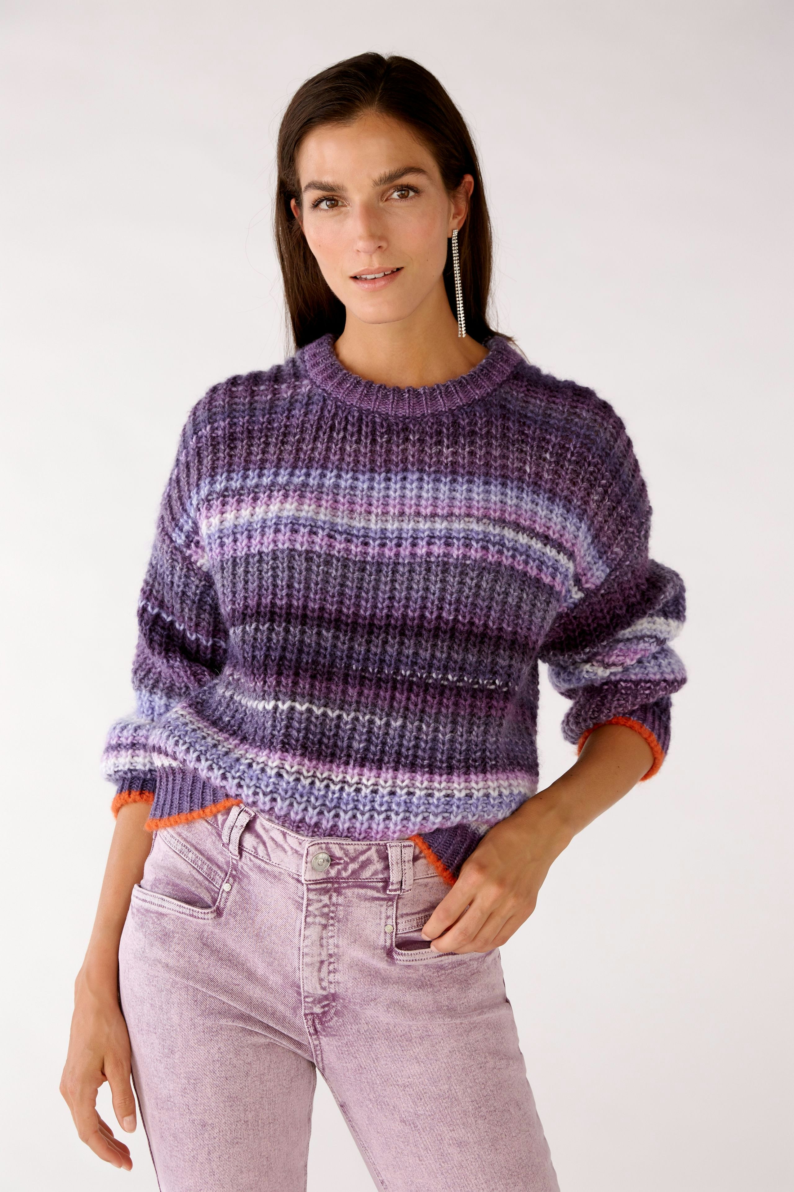 Bild 2 von Knitted Pullover - lilac violett in lilac violett | Oui