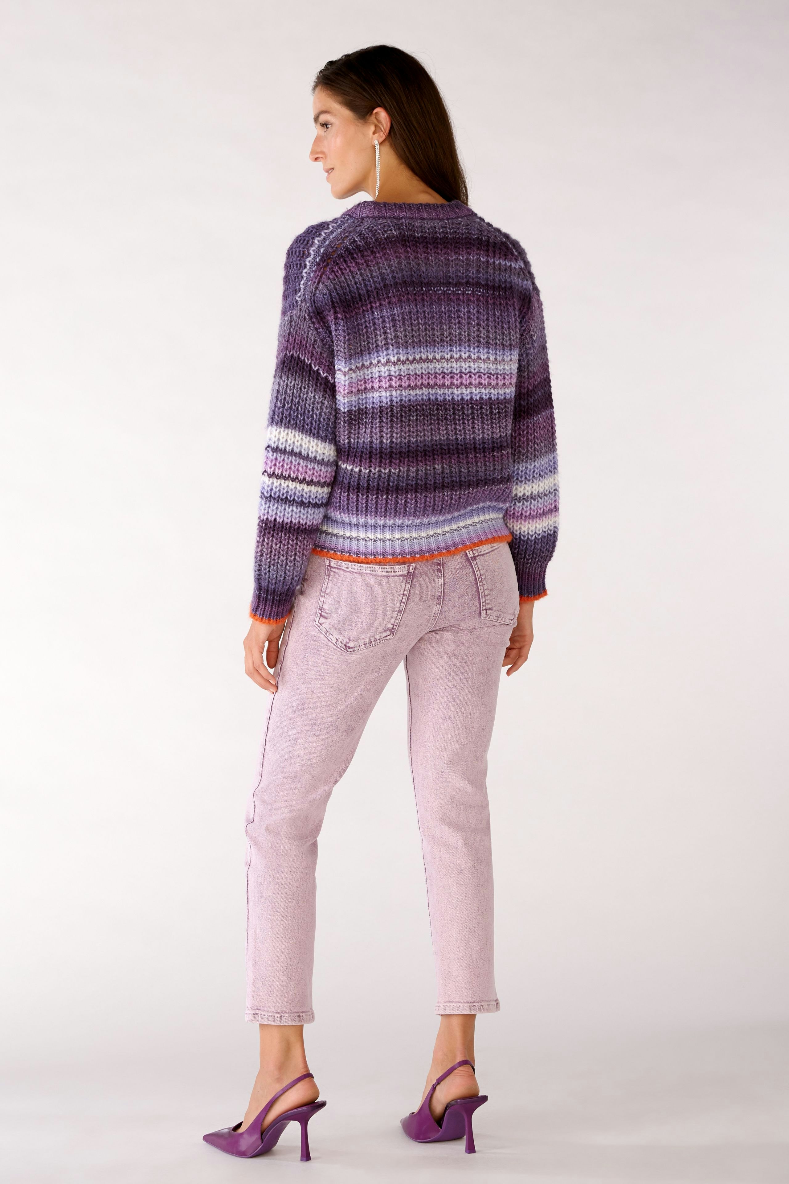 Bild 3 von Knitted Pullover - lilac violett in lilac violett | Oui