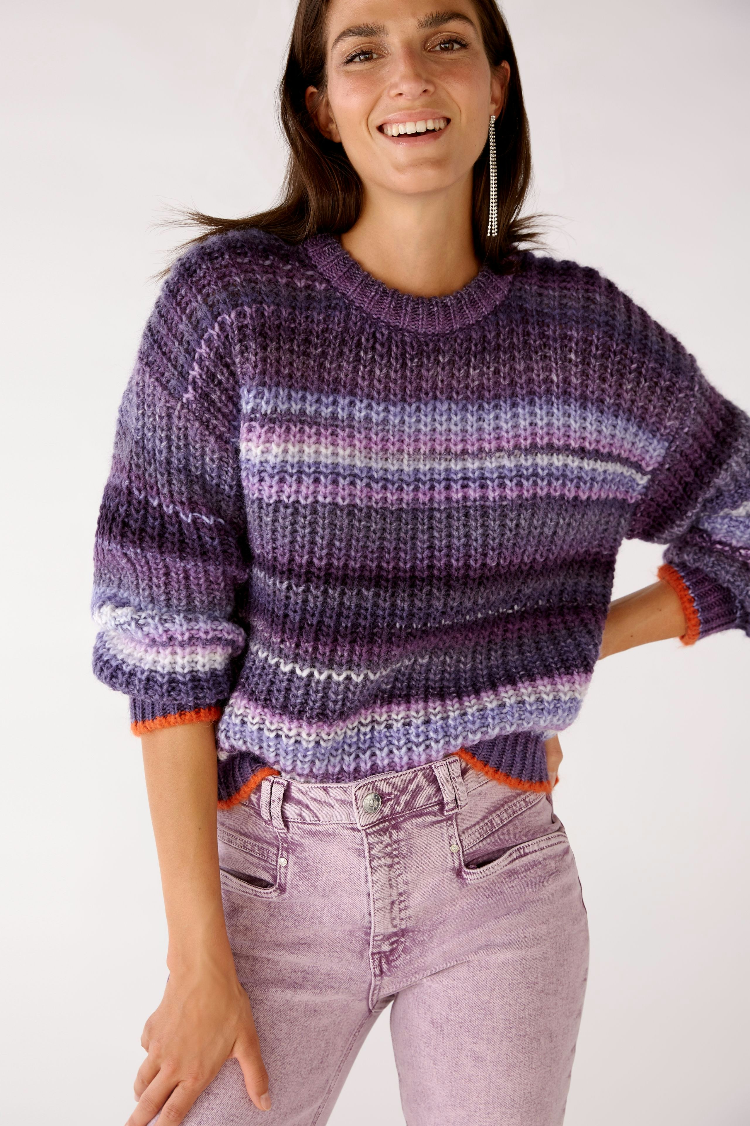 Bild 5 von Knitted Pullover - lilac violett in lilac violett | Oui
