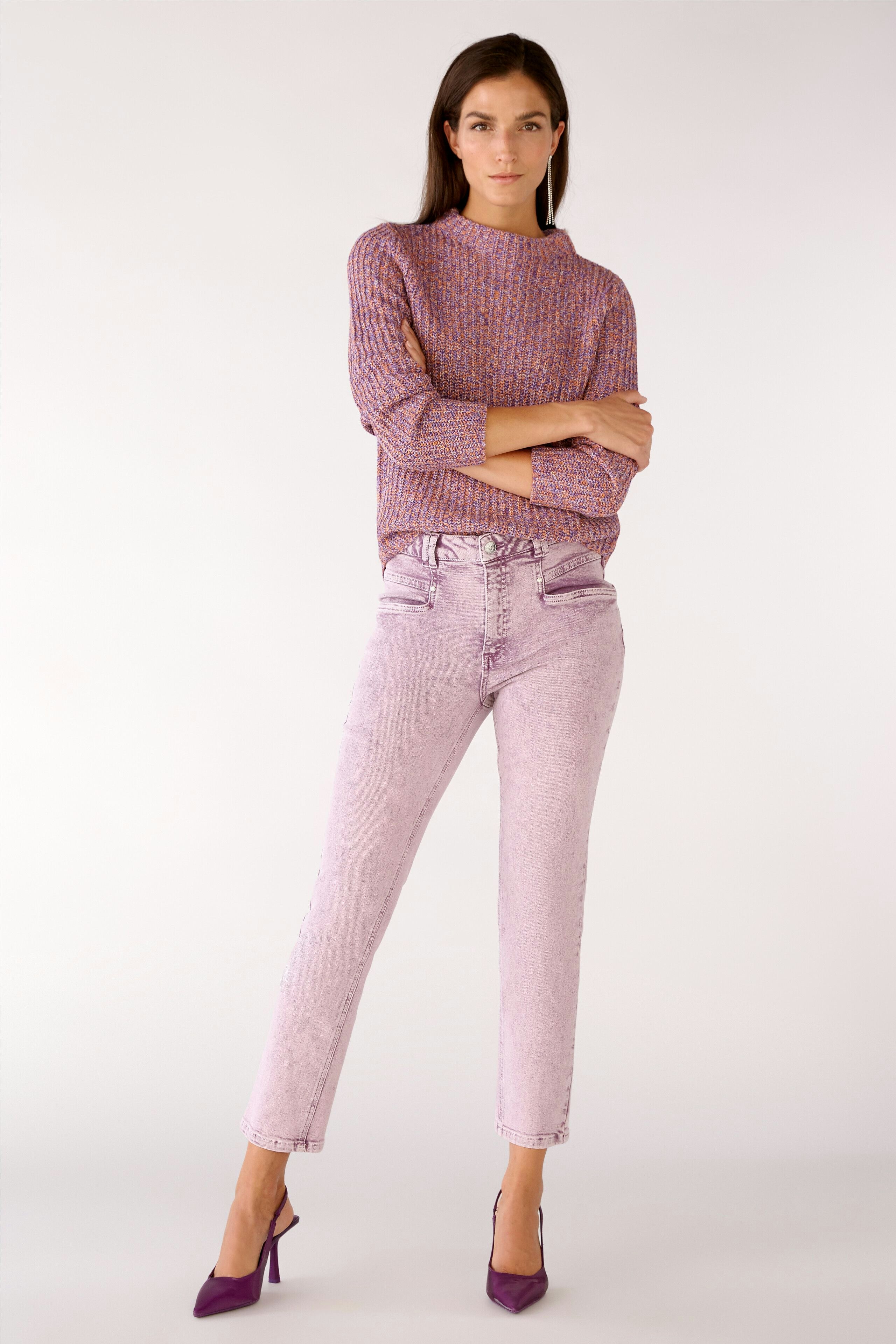 Bild 6 von Strickpullover - lilac violett in lilac violett | Oui